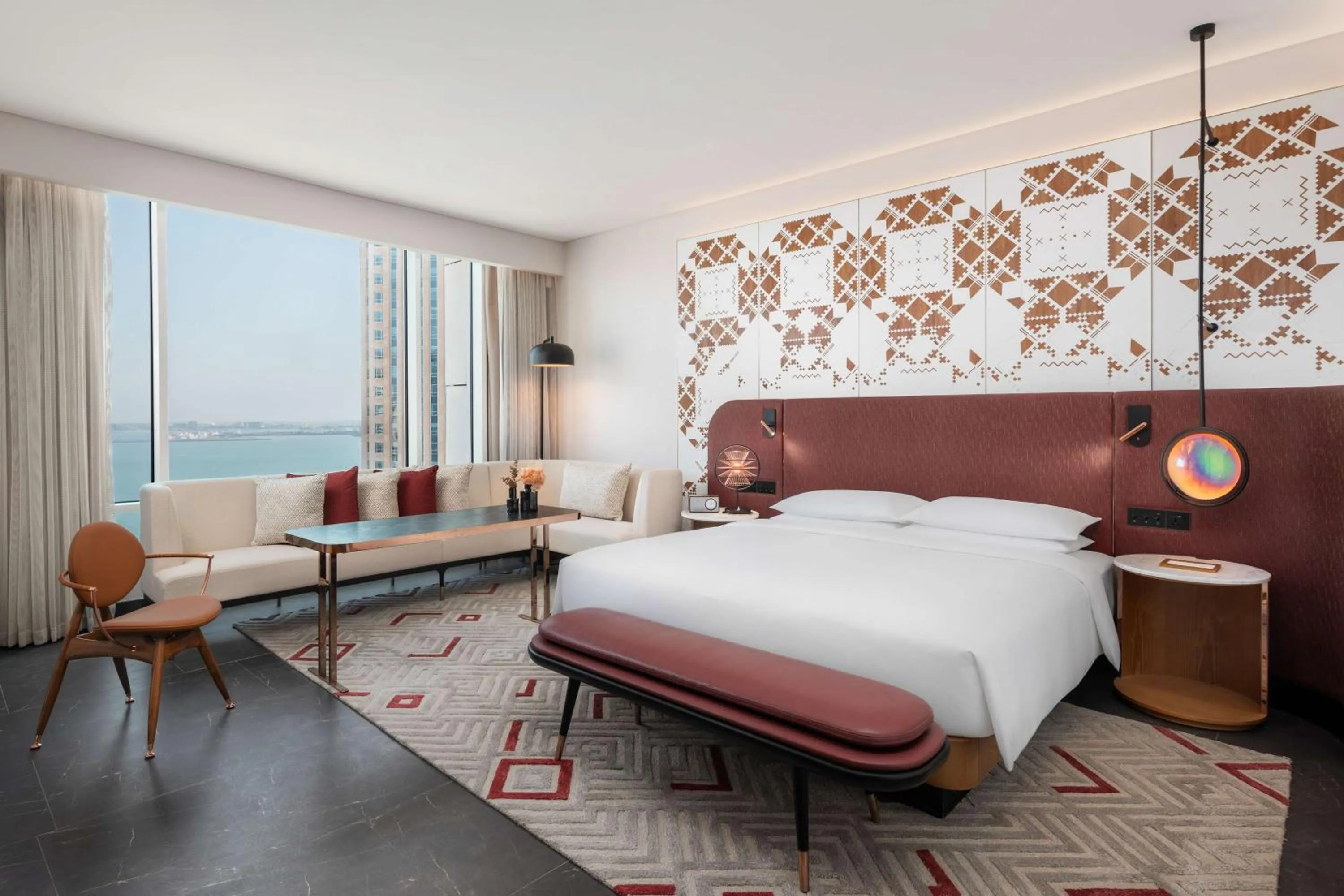 Bedroom, Bed in Andaz Doha, by Hyatt