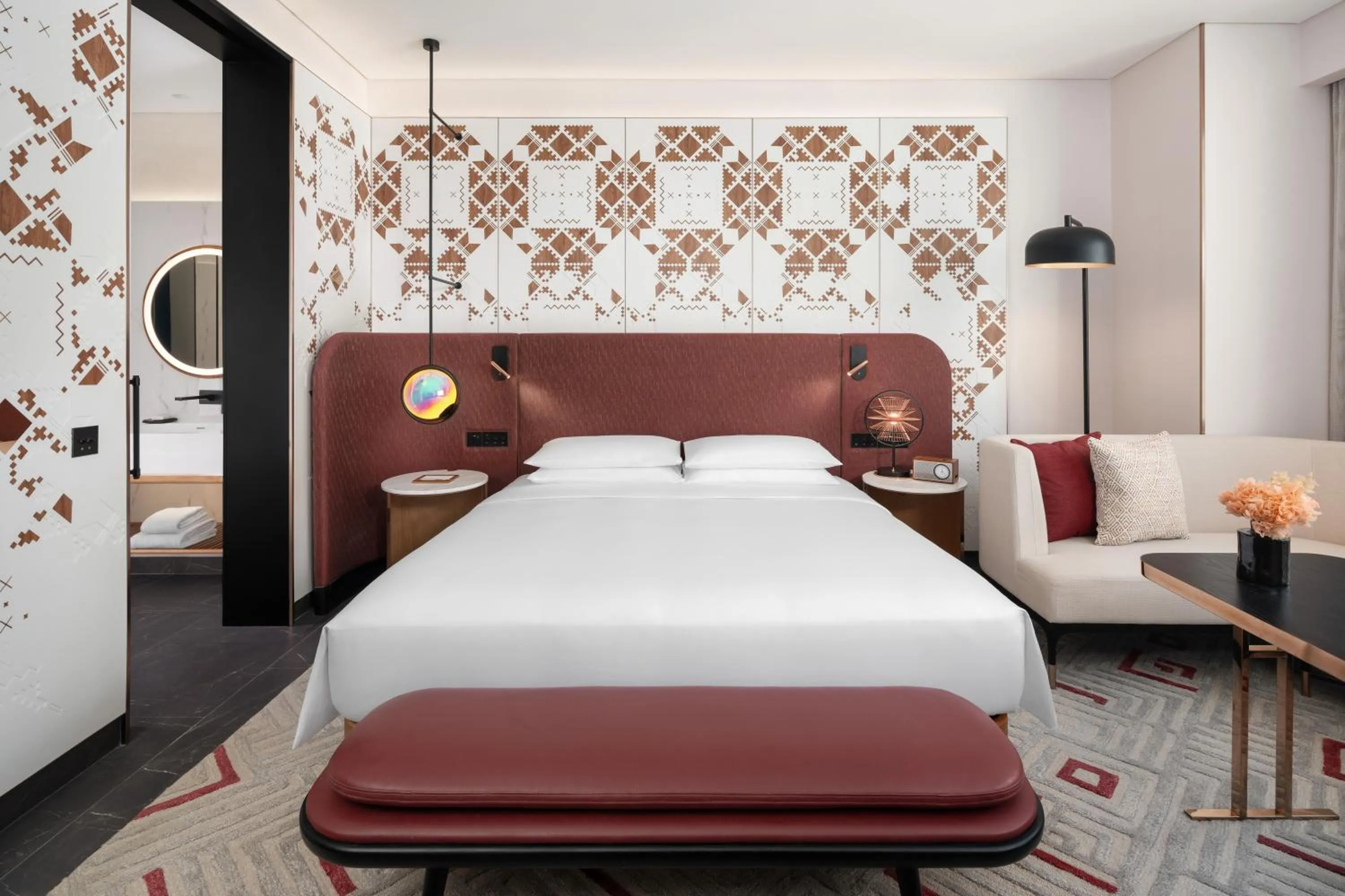 Bedroom, Bed in Andaz Doha, by Hyatt