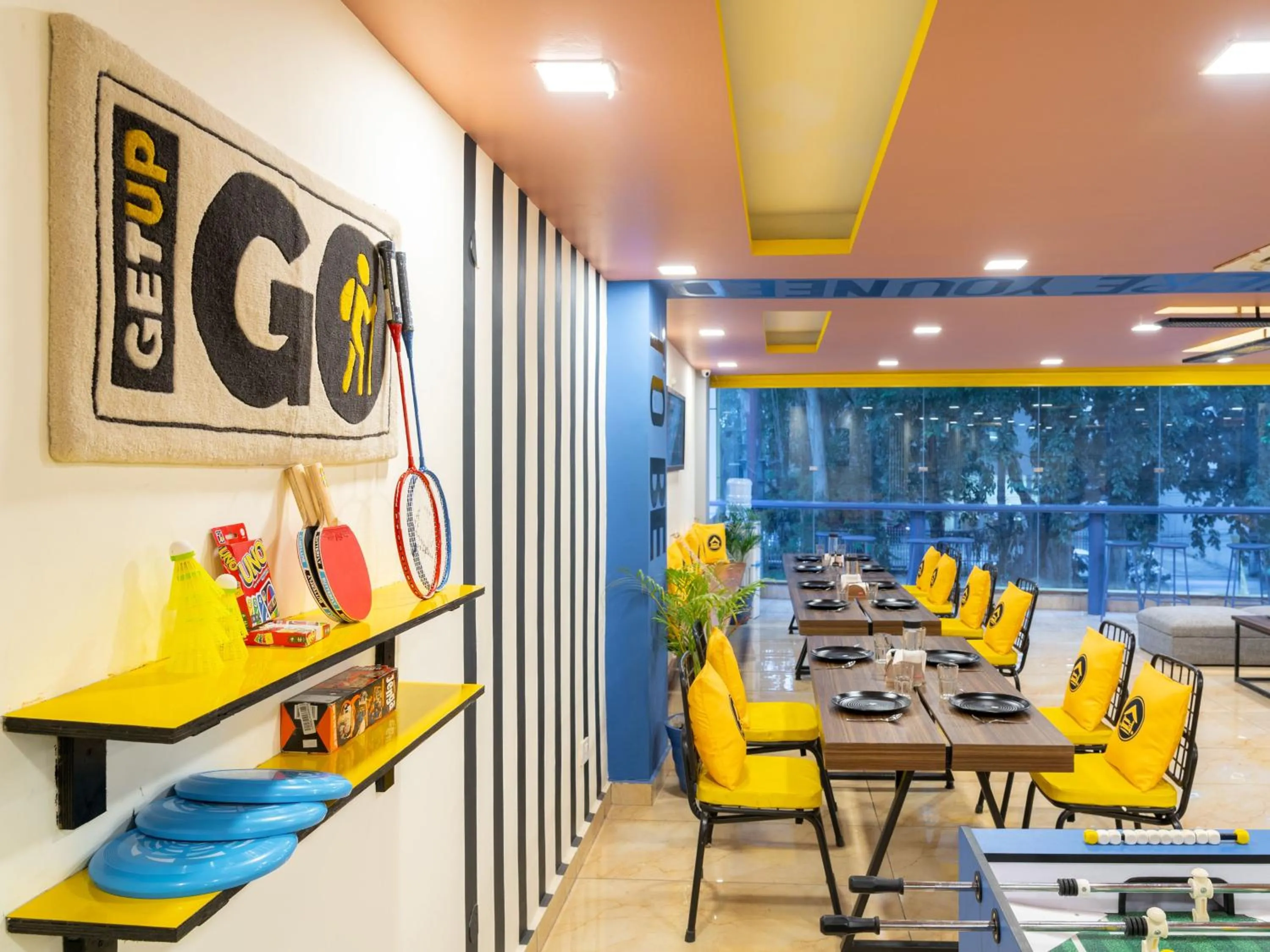 Restaurant/places to eat in The Hosteller Dehradun