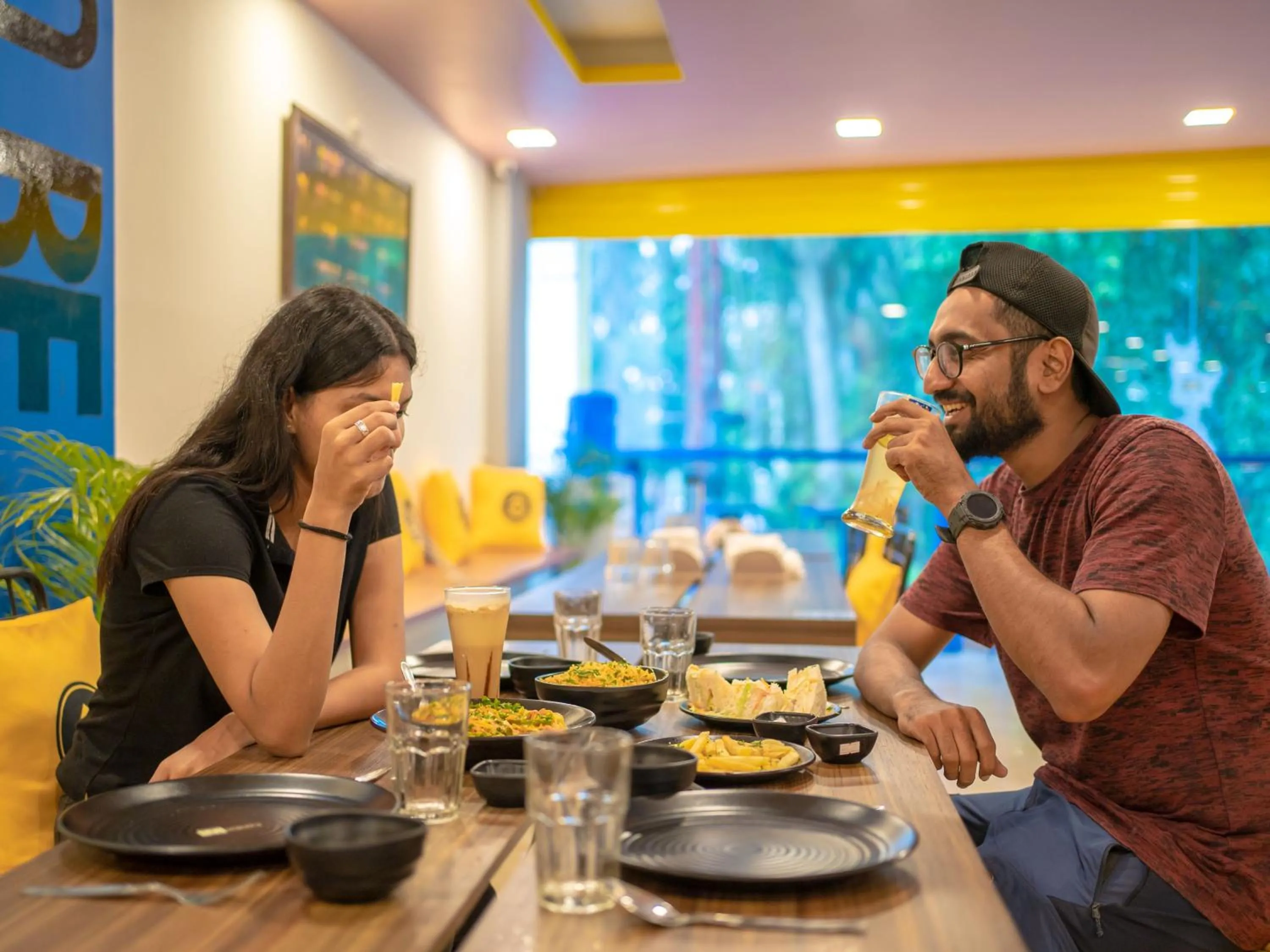 Restaurant/places to eat in The Hosteller Dehradun