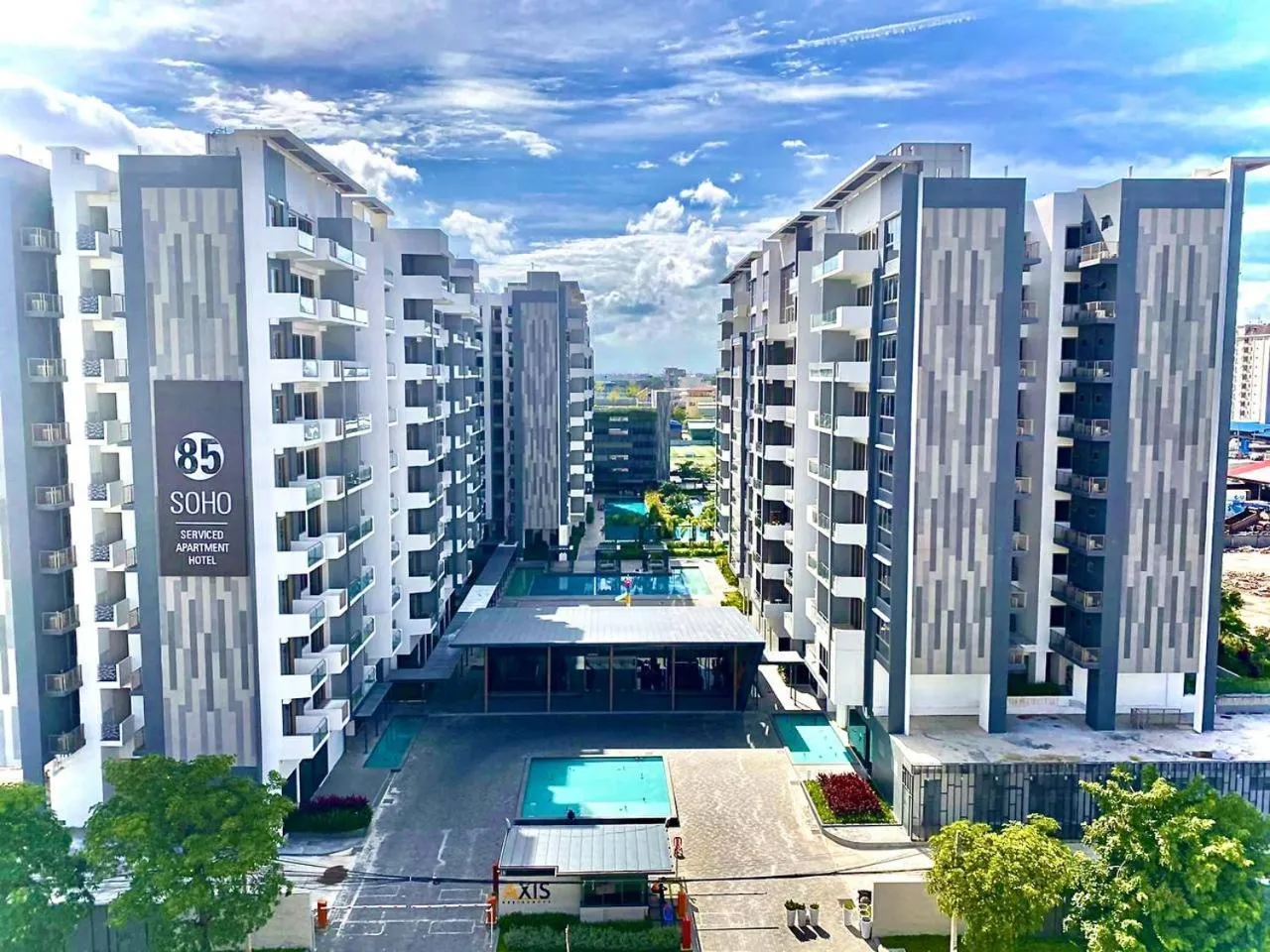 Facade/entrance in 85 SOHO Hotel & Apartment