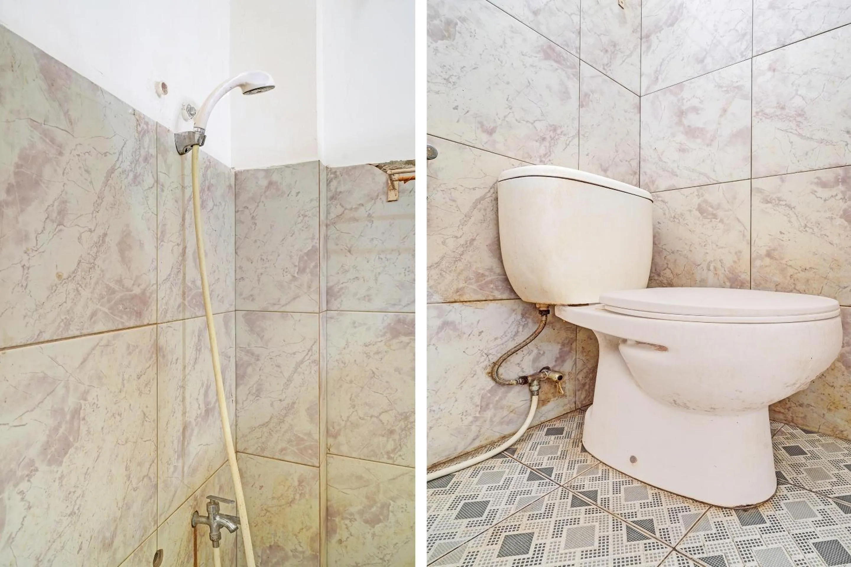 Bathroom in OYO Life 91589 Bunda Homestay Syariah