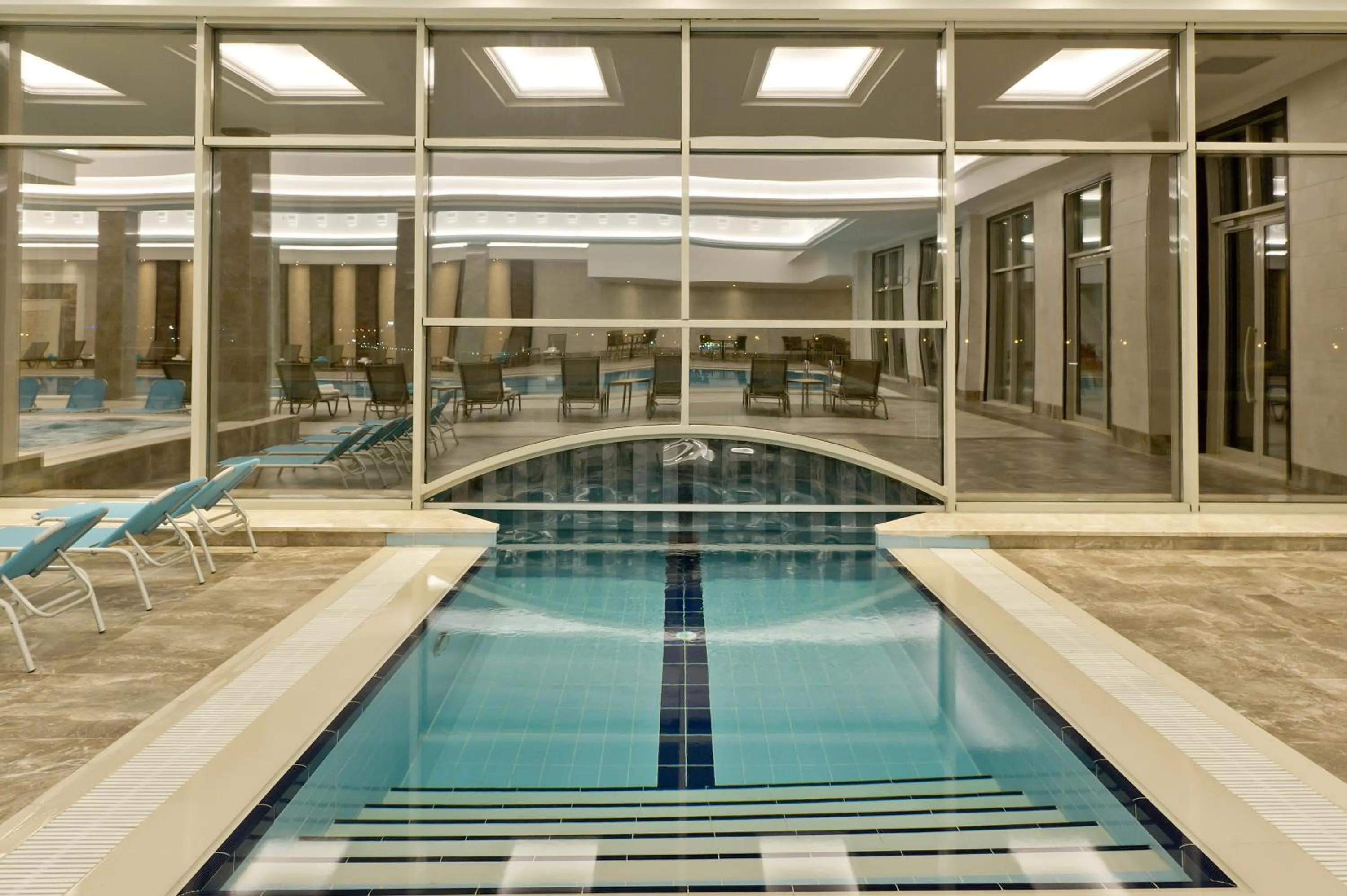 Swimming pool in ALUSSO THERMAL HOTEL SPA