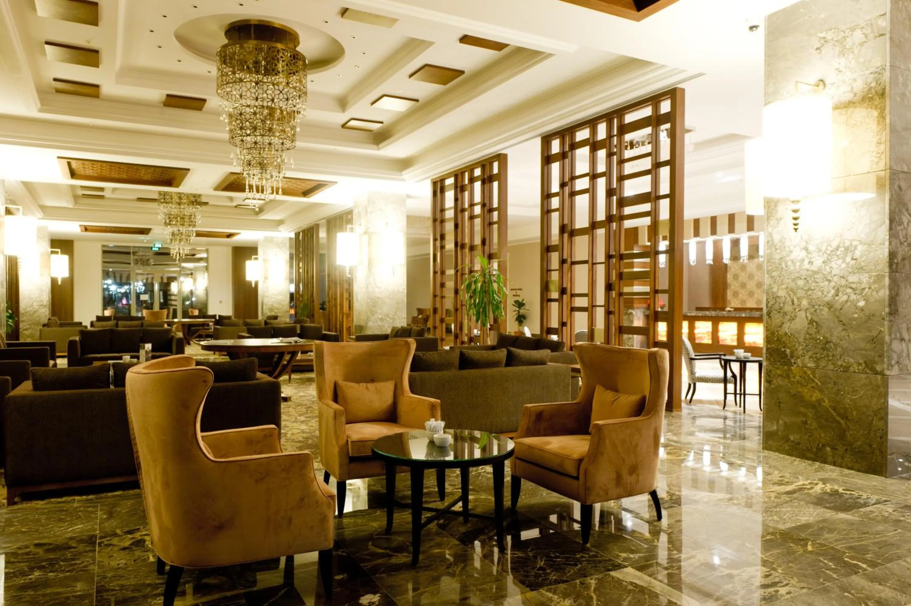 Lobby or reception in ALUSSO THERMAL HOTEL SPA