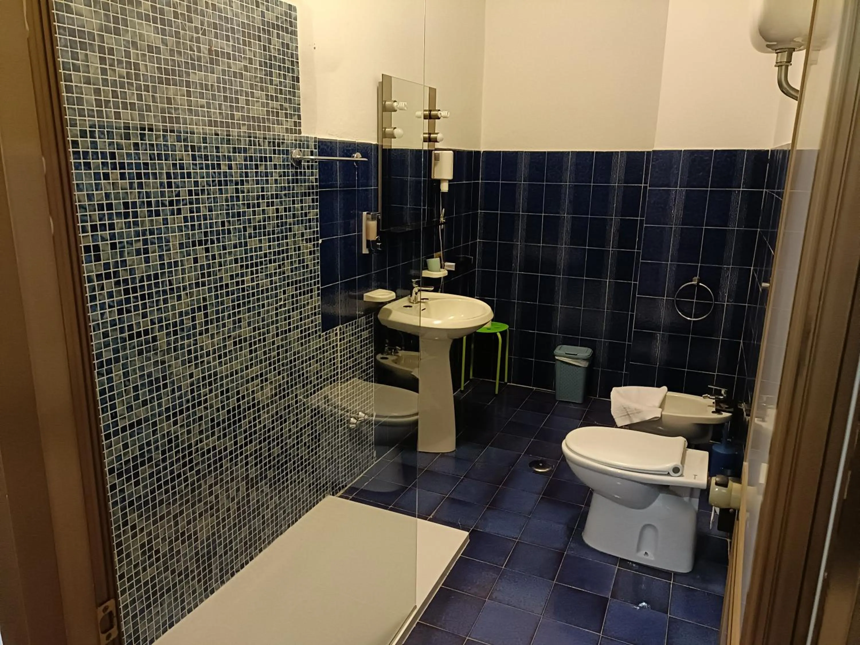 Bathroom in Hotel Alba Serravalle