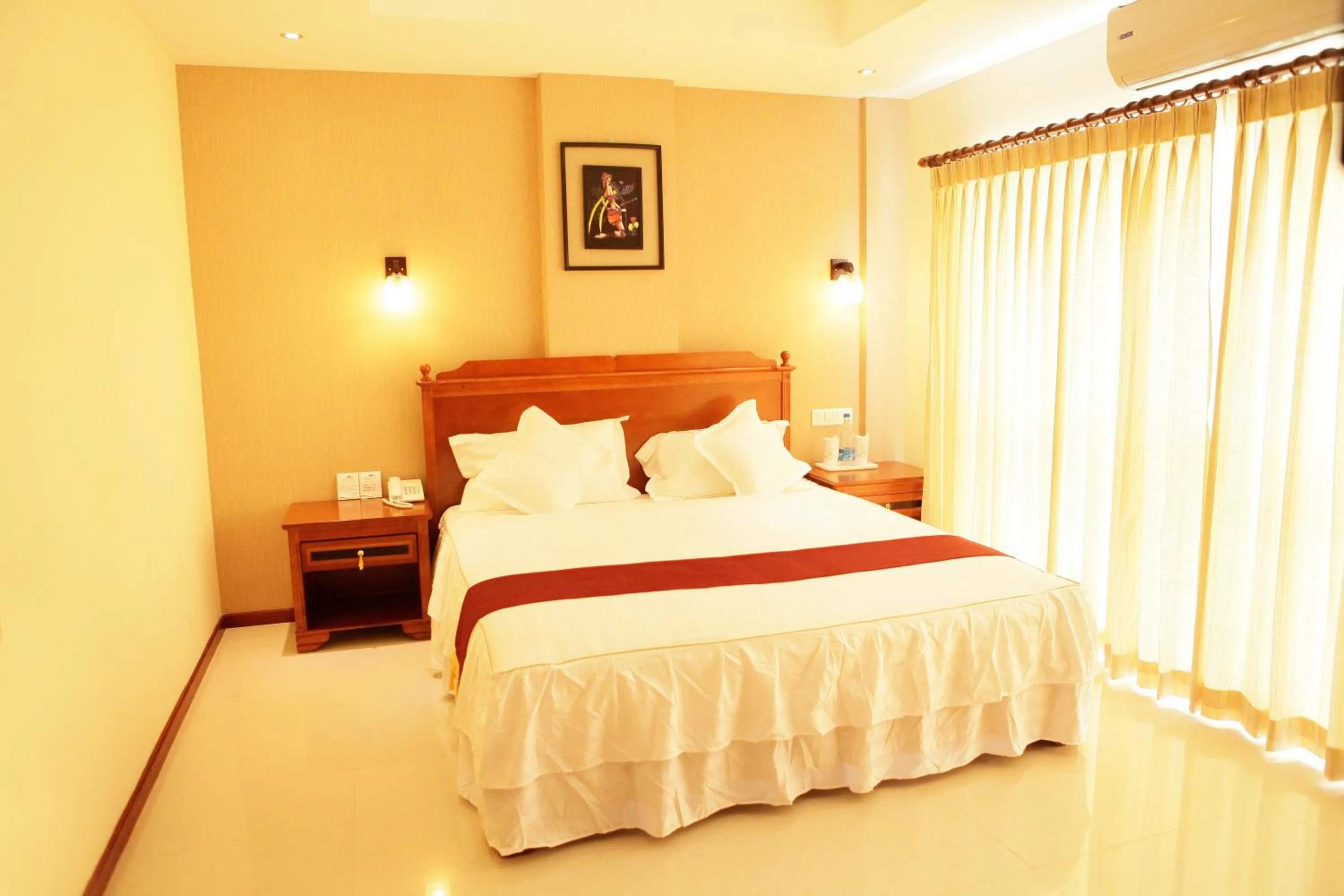 Bed in Athirappilly Residency Chalakudy