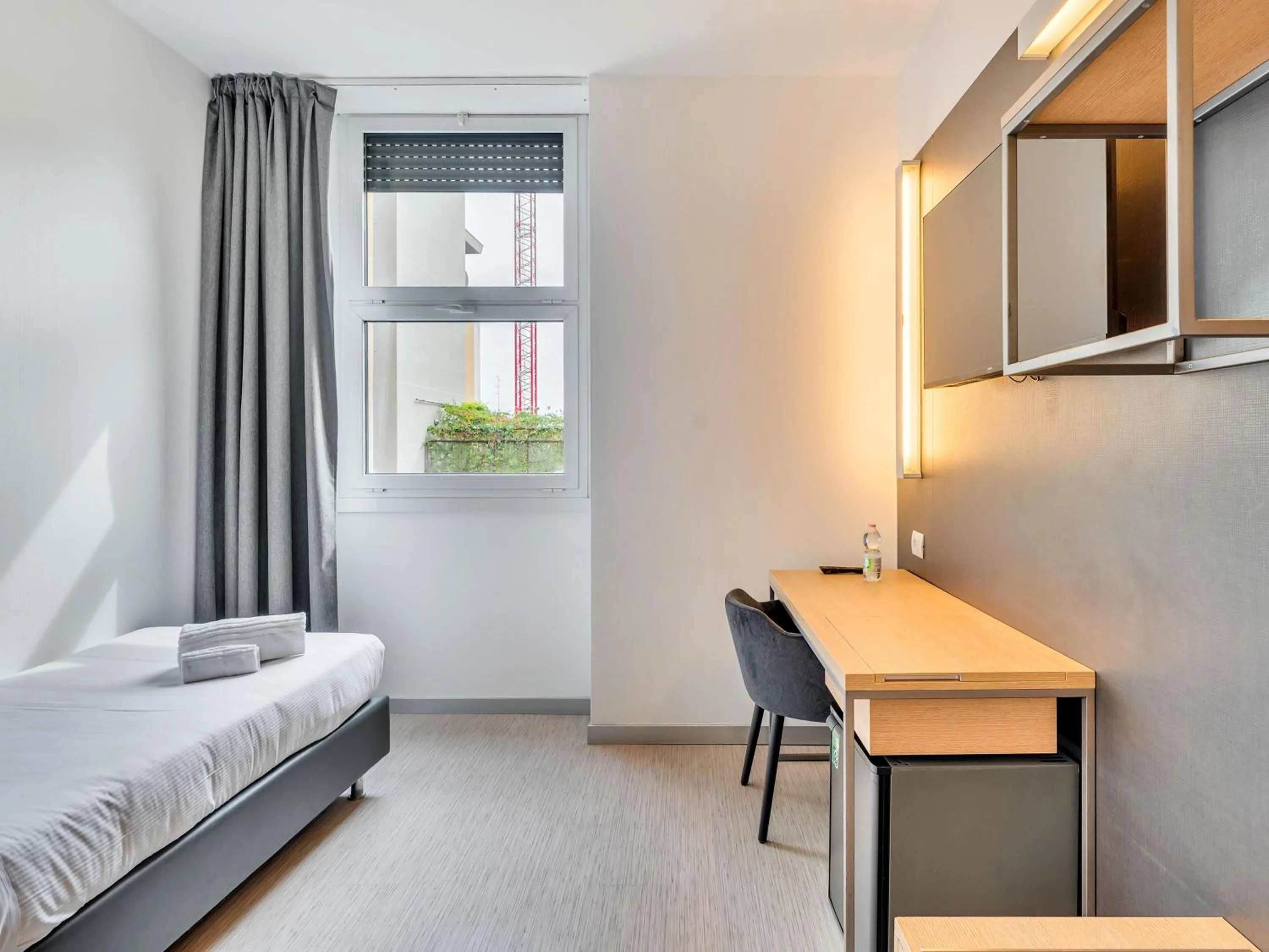 Photo of the whole room, Bed in B&B Hotel Milano Aosta