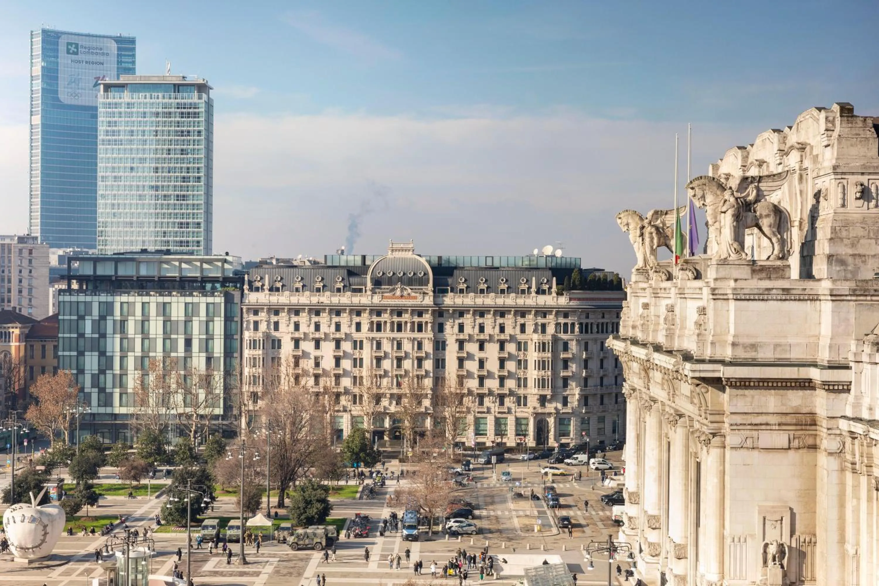 Natural landscape in B&B Hotel Milano Aosta