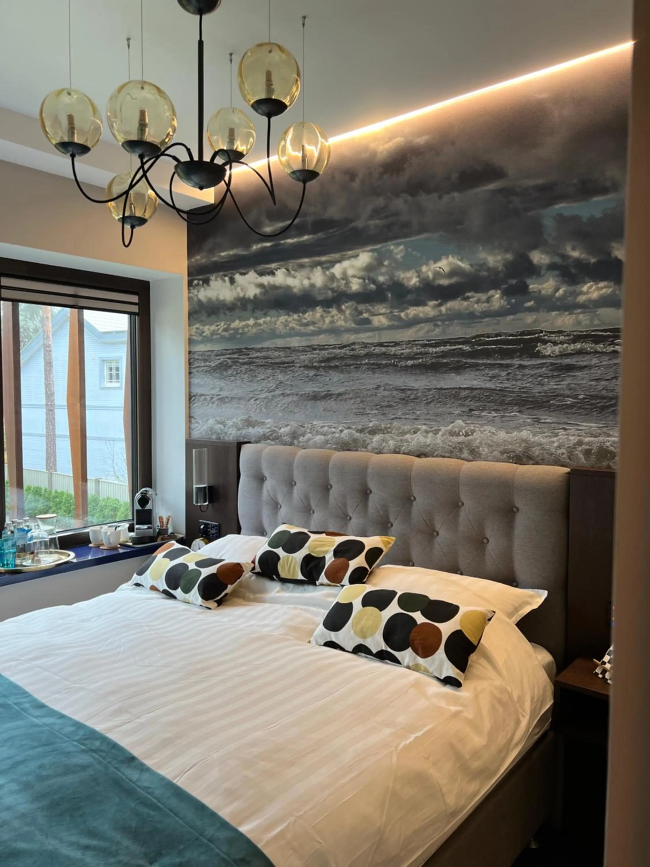 Bed in Villa Lettonia