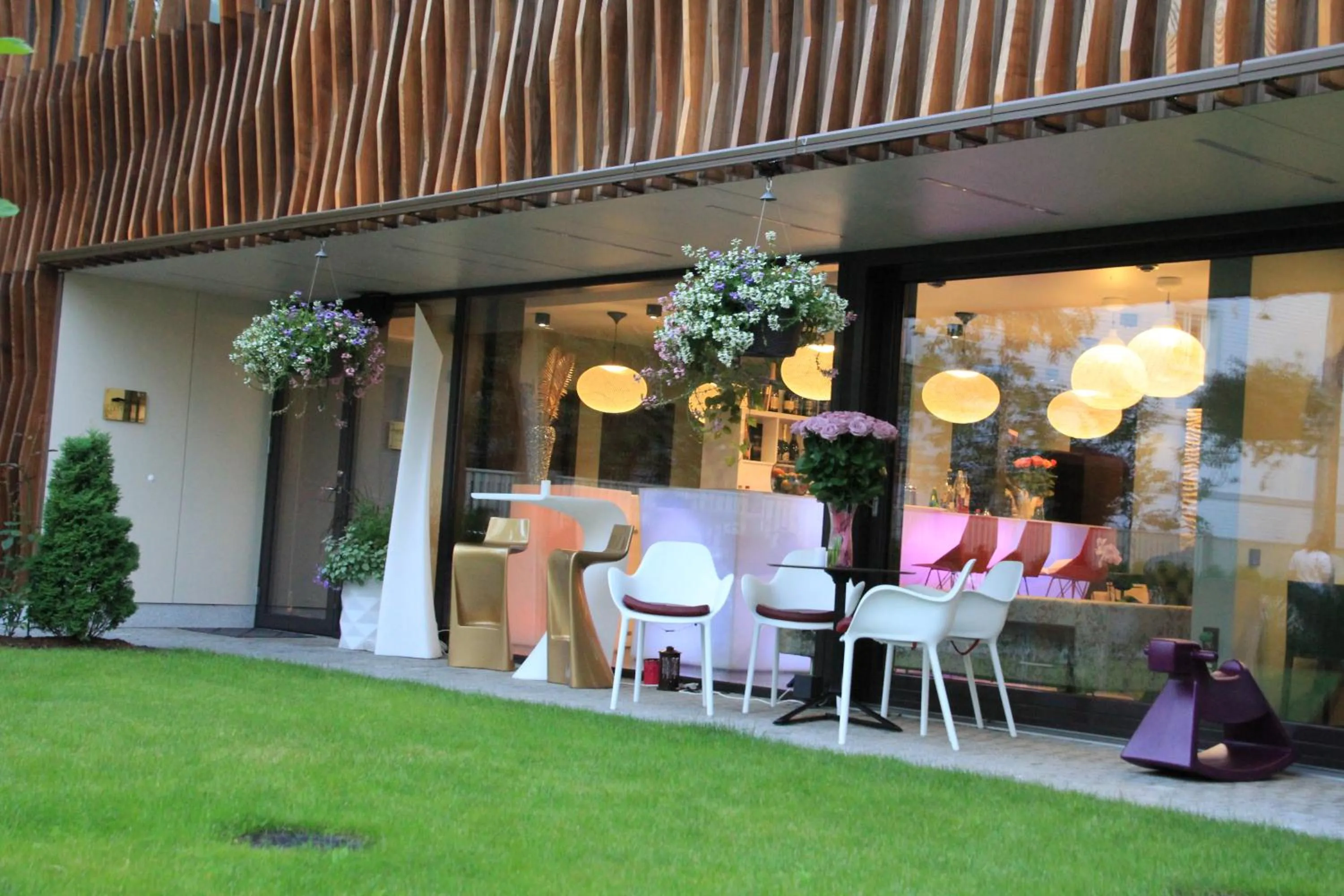 Patio in Villa Lettonia