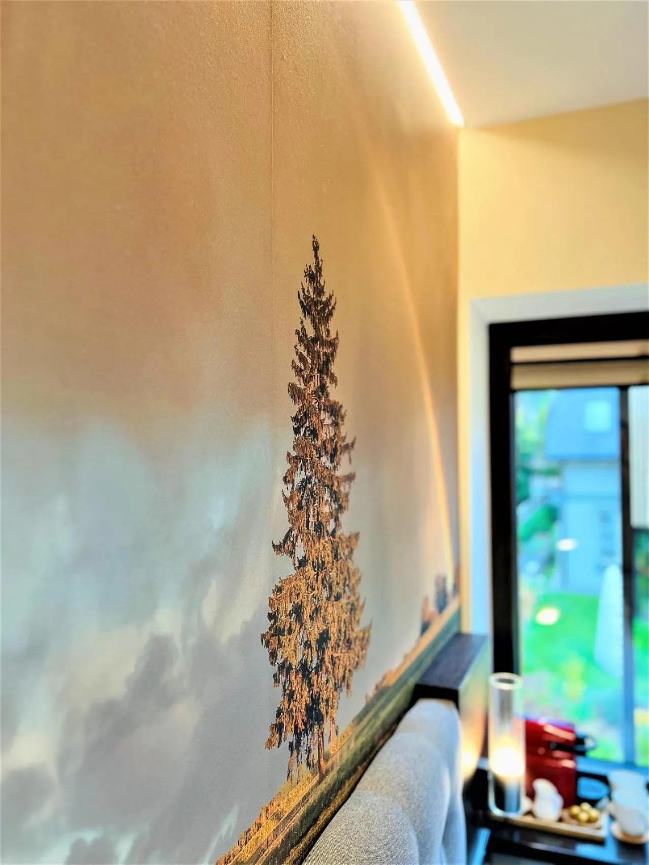 Living room in Villa Lettonia