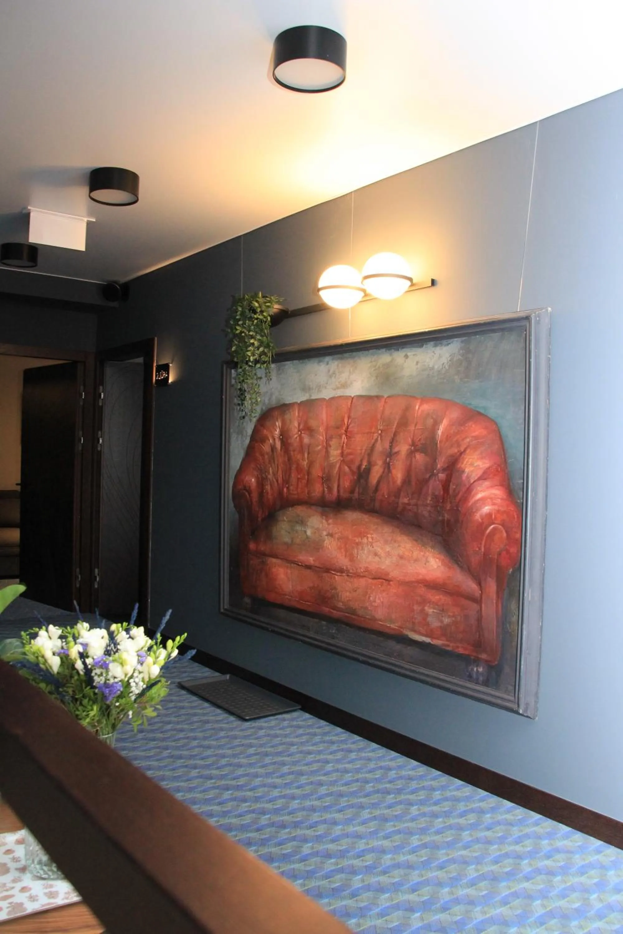 Decorative detail in Villa Lettonia