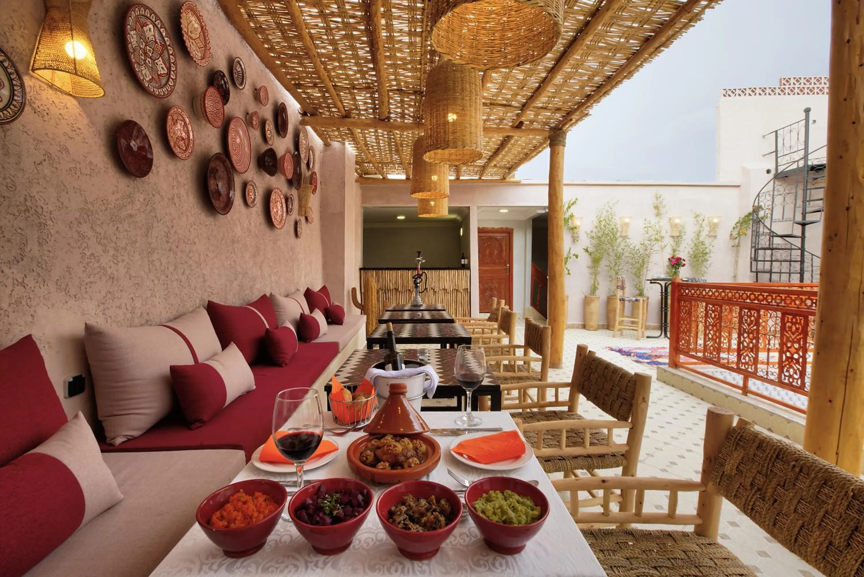 Lounge or bar in Riad Arabkech