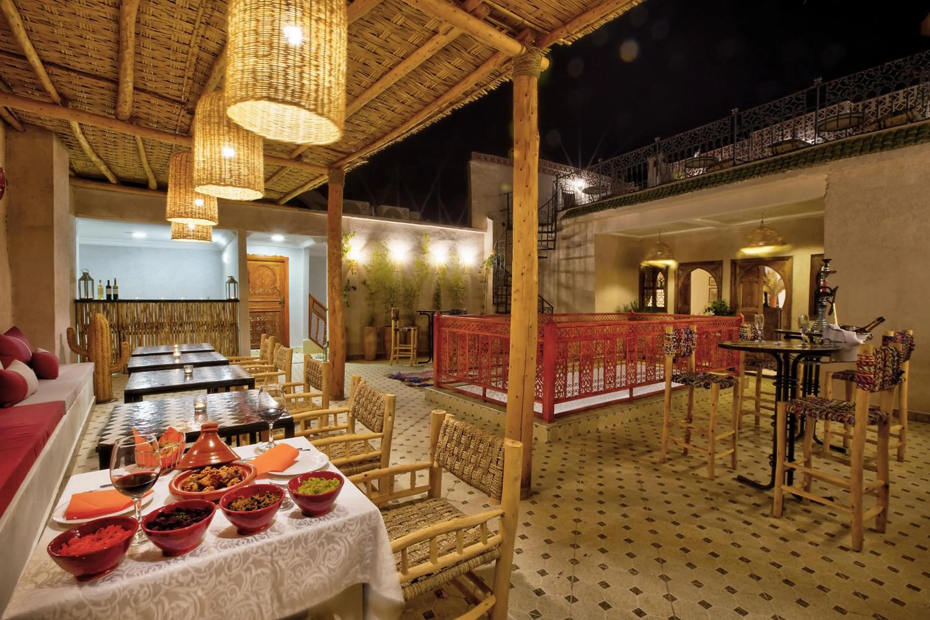 Restaurant/places to eat in Riad Arabkech
