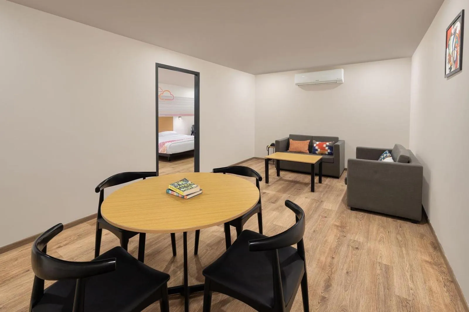 Seating area in Ginger Ahmedabad RTO Circle