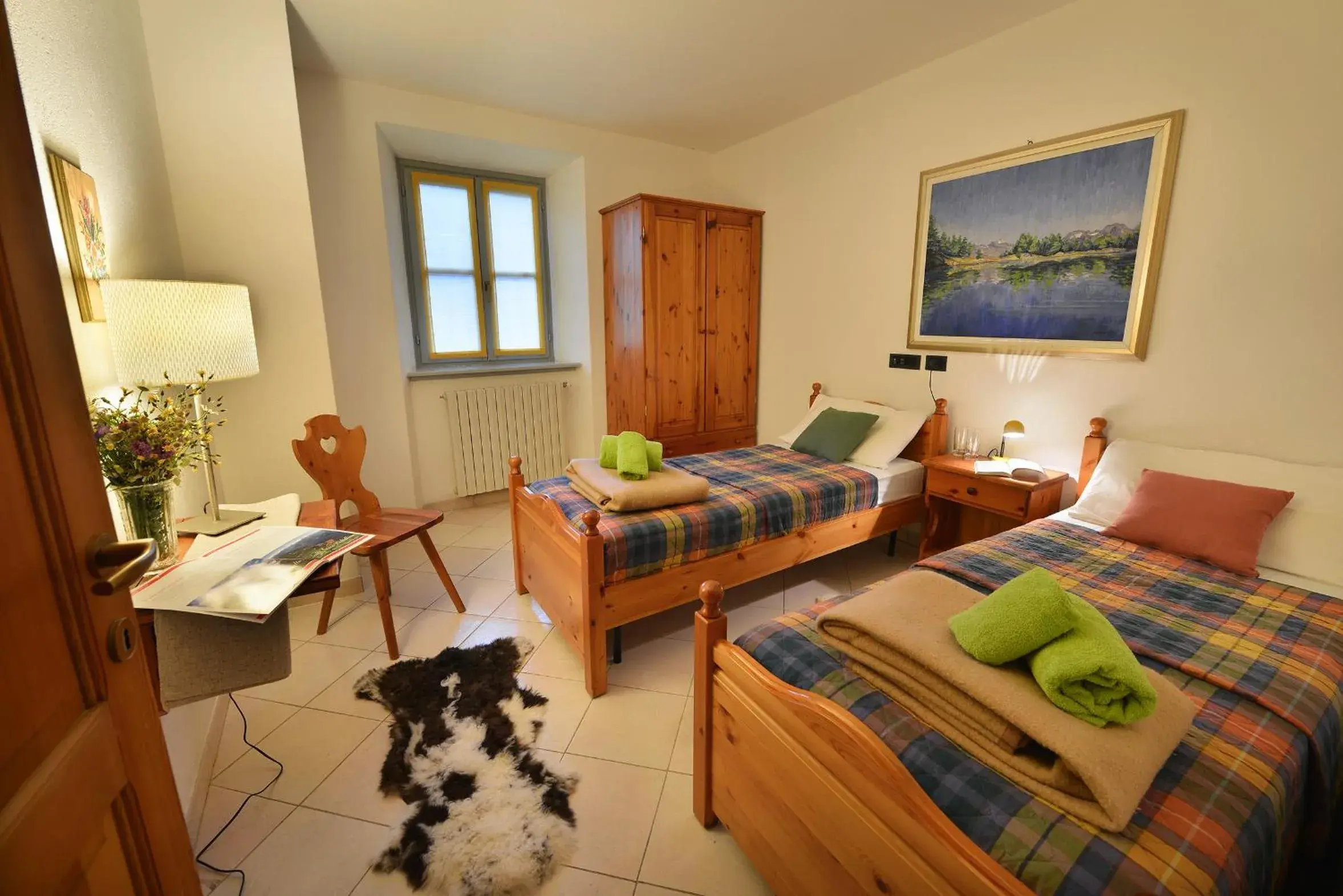 Budget Twin Room - single occupancy in Albergo Casa Alpina San Luigi Budget Twin Room - single occupancy in Albergo Casa Alpina San Luigi