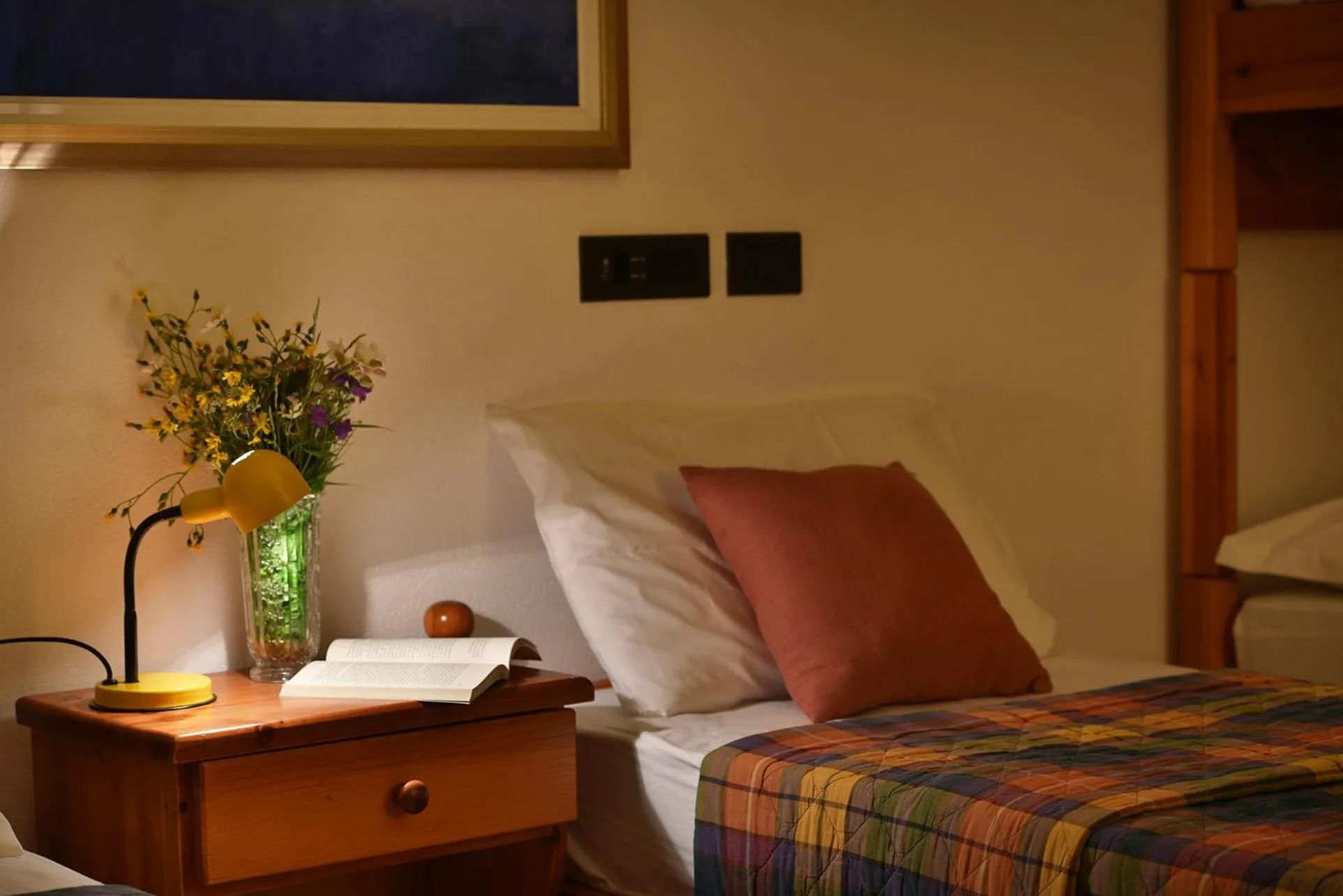 Bed in Albergo Casa Alpina San Luigi