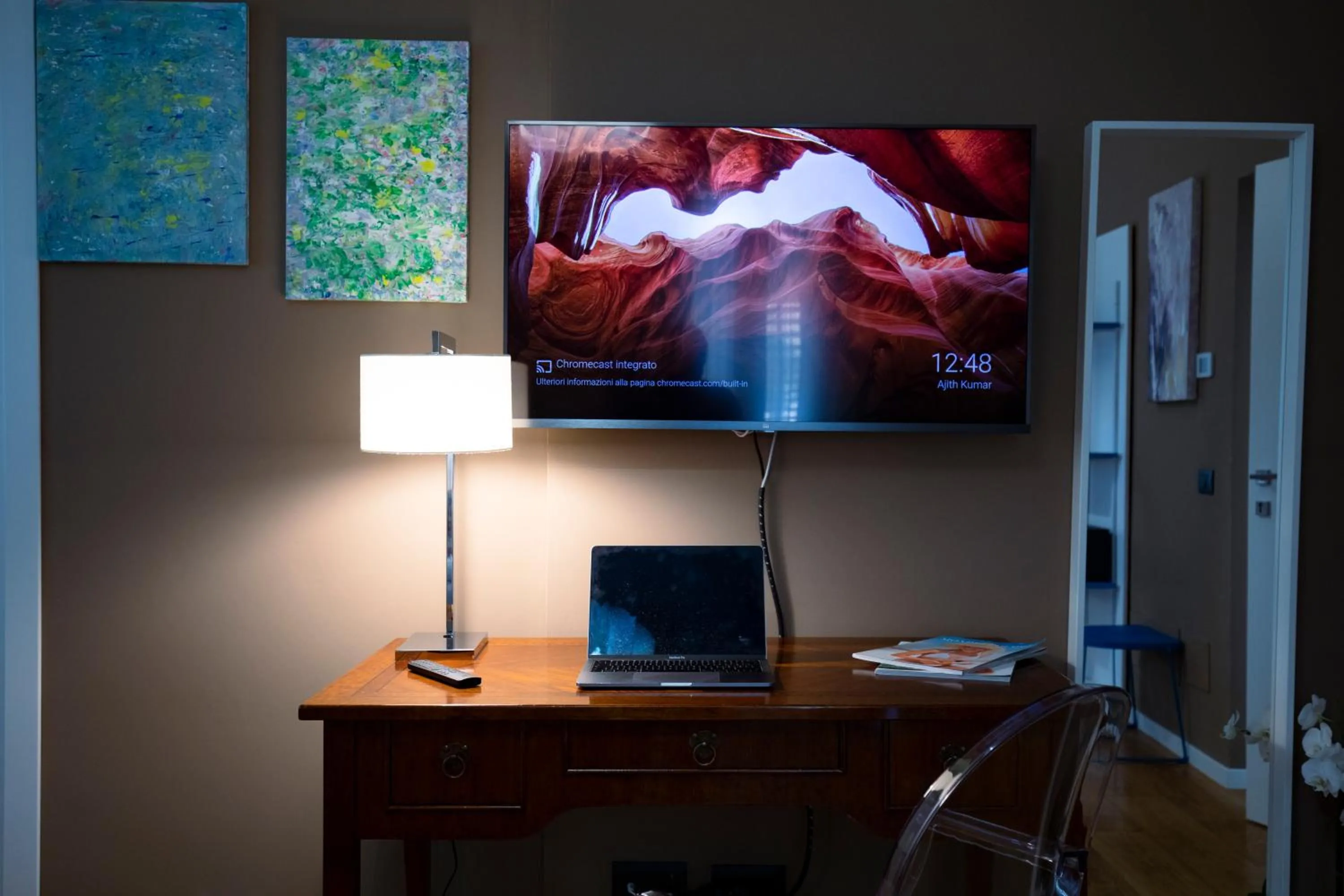 TV and multimedia in Villa Calipso