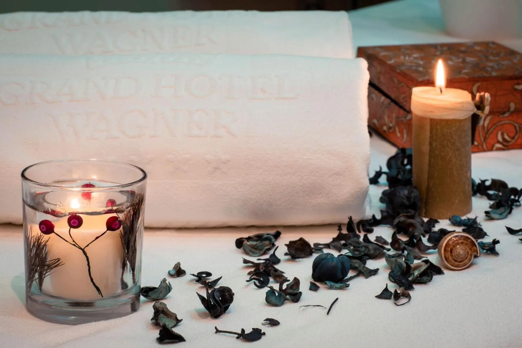 Bed in Grand Hotel Wagner