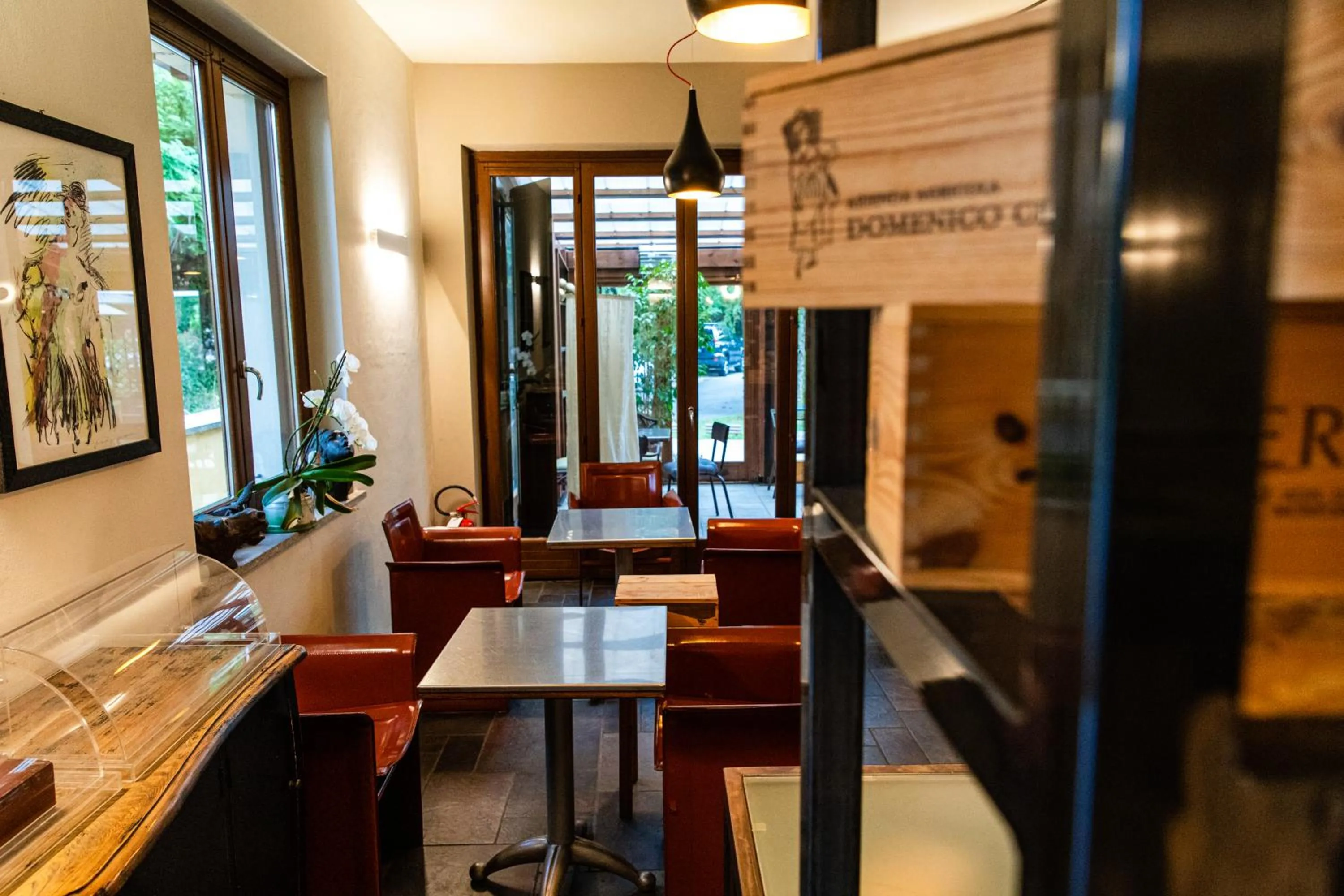 Lobby or reception in Hotel Langhe