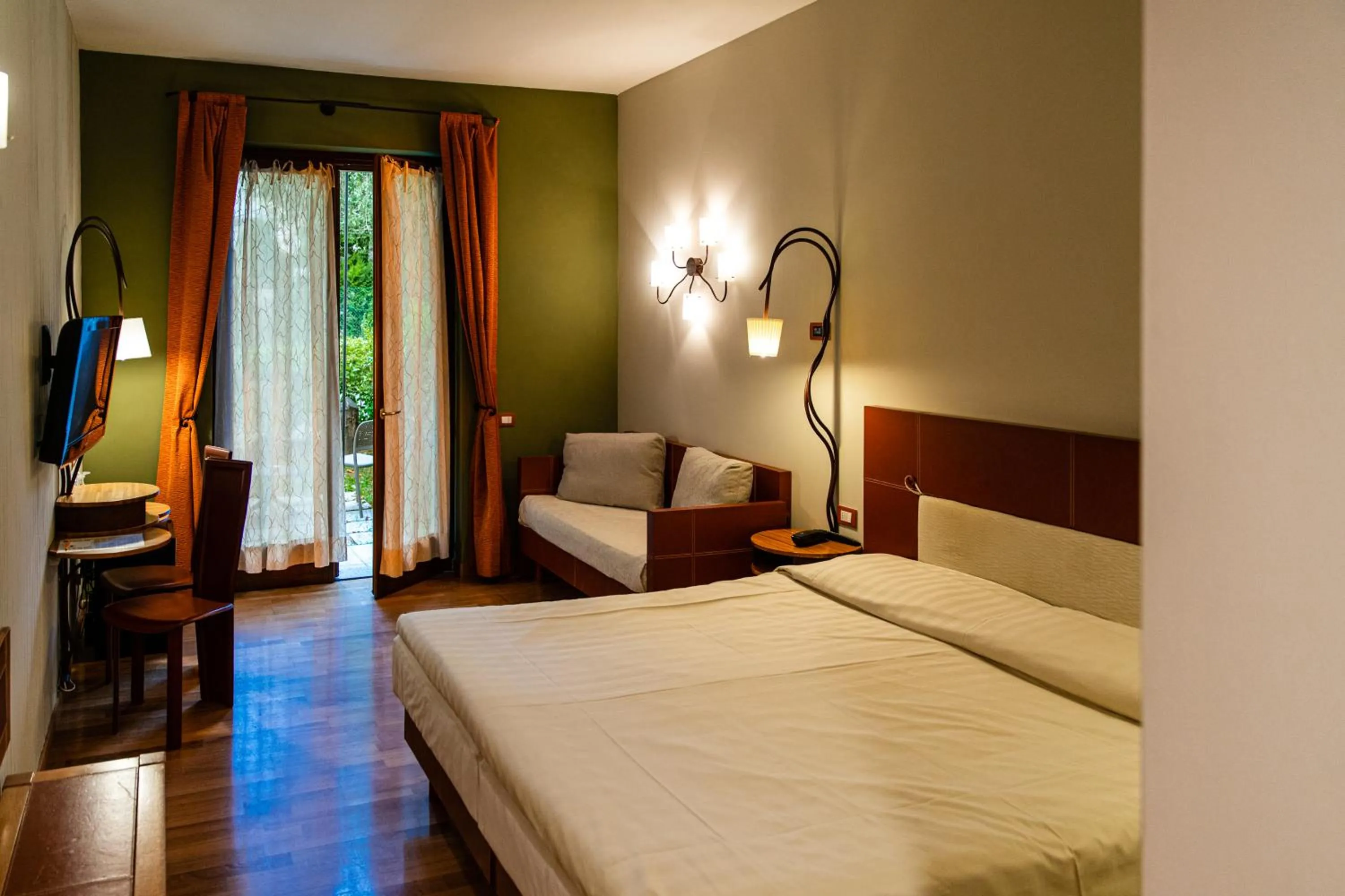 Bed in Hotel Langhe