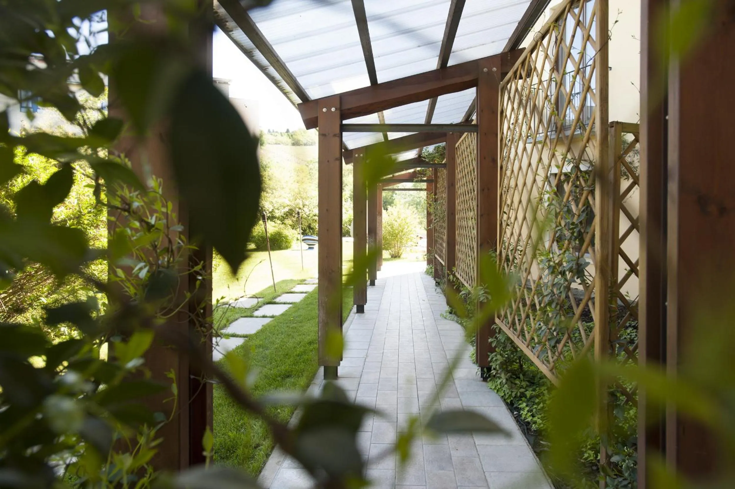 Garden in Hotel Langhe