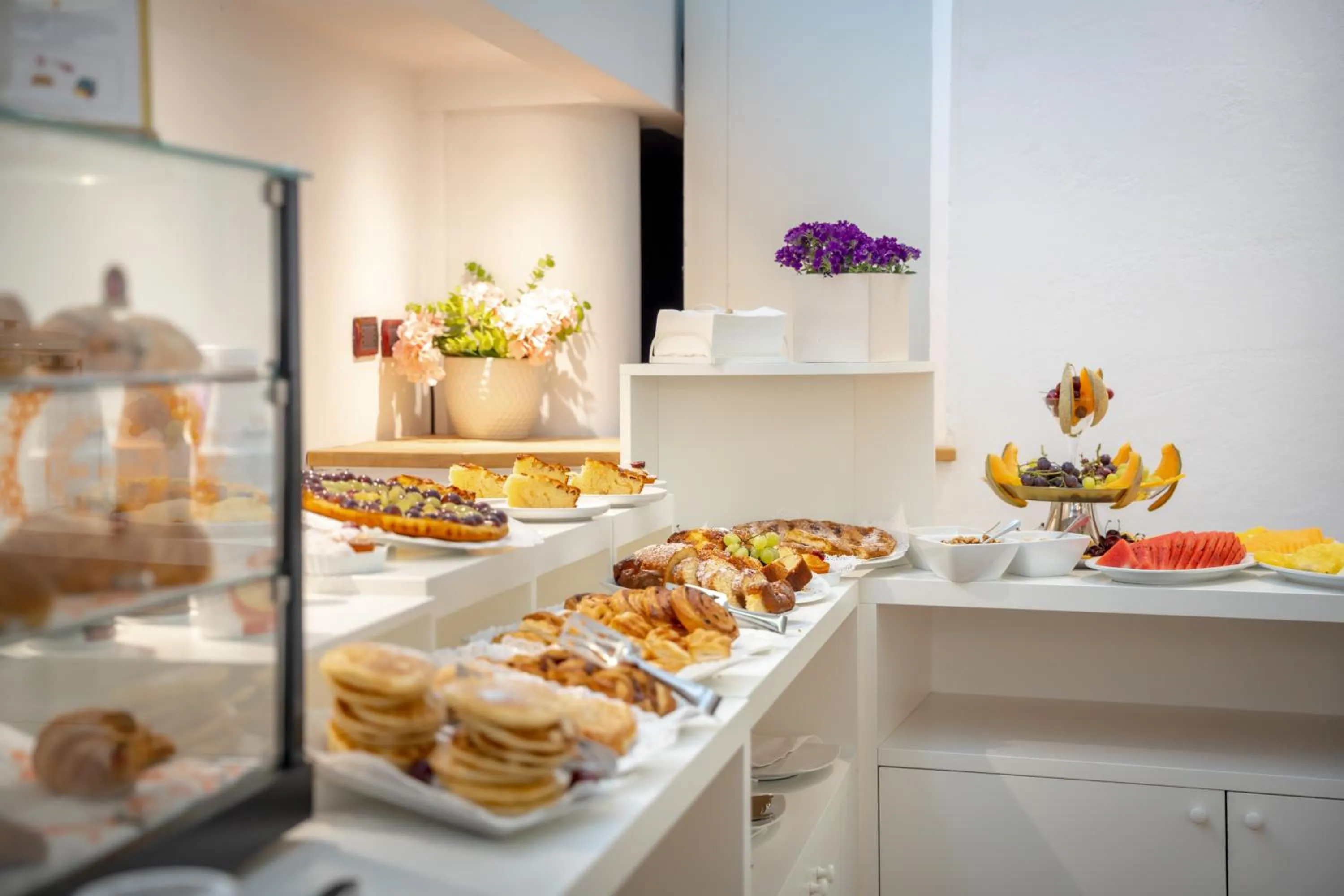 Breakfast in Hotel Carlo Felice Sassari