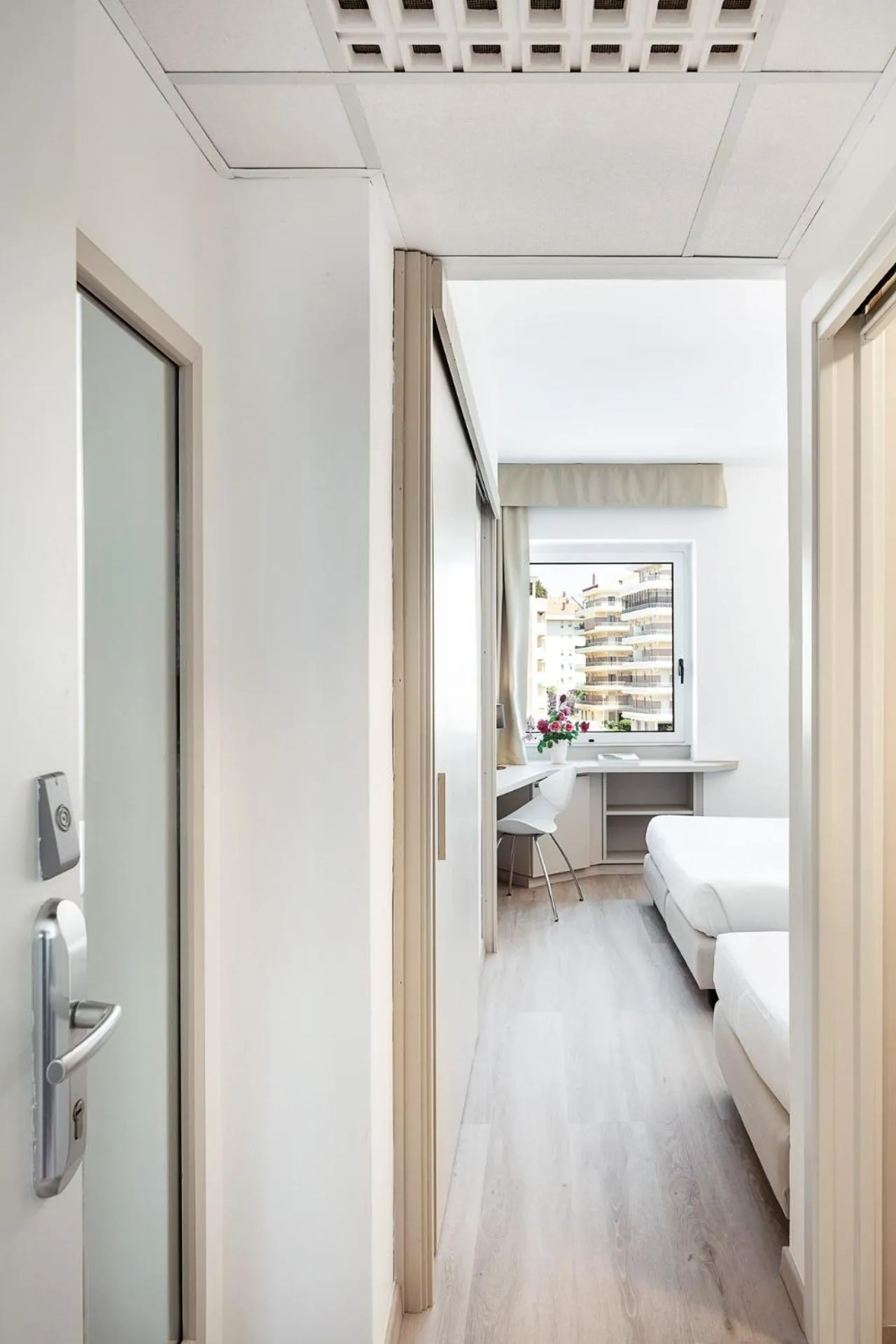 Photo of the whole room, Bed in Hotel Carlo Felice Sassari