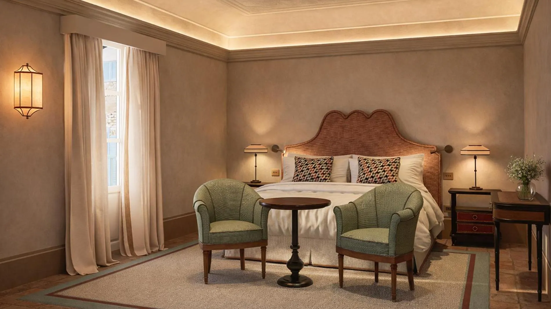 Bed in Relais Sant'Uffizio Wellness & Spa