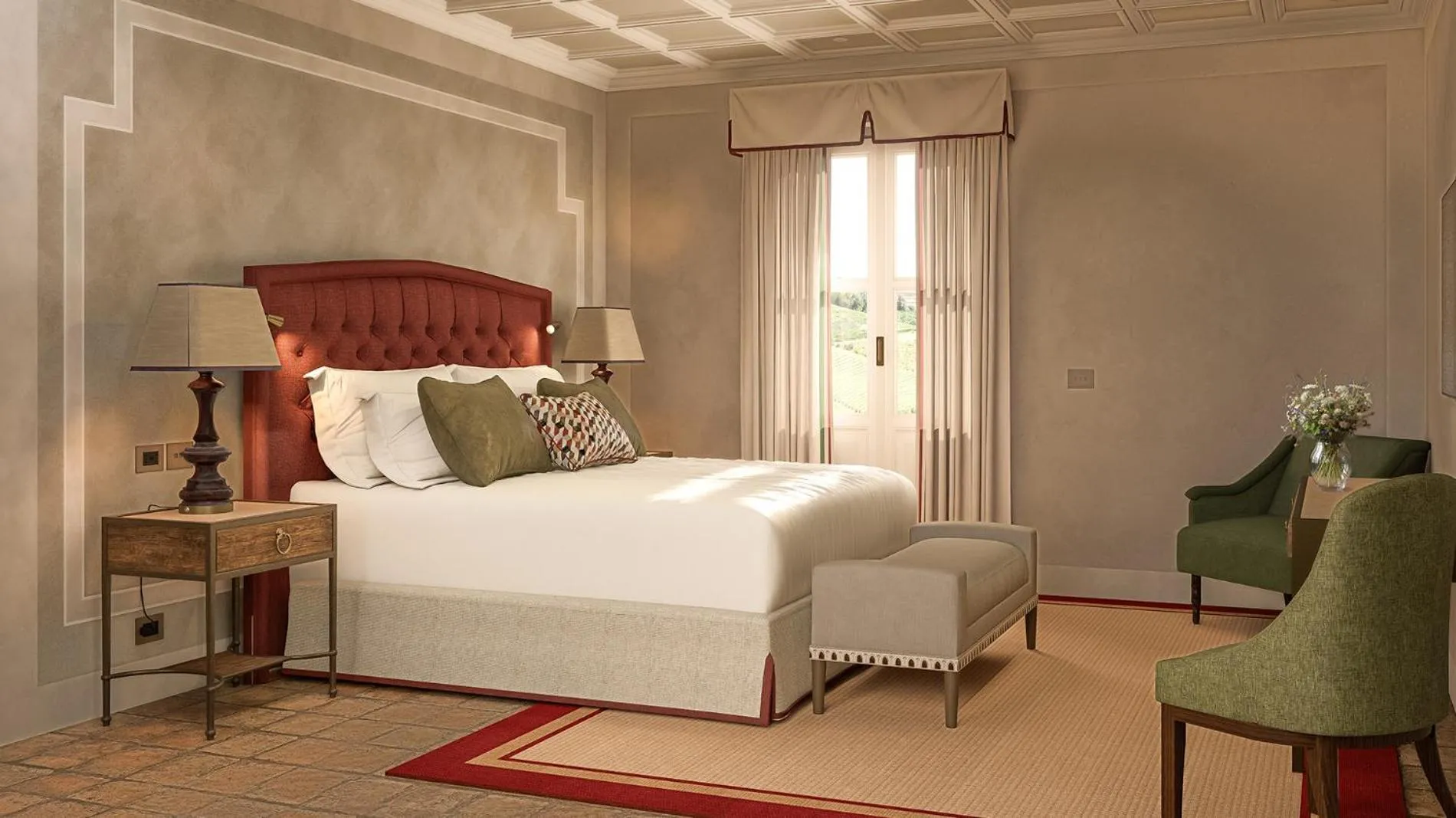 Bed in Relais Sant'Uffizio Wellness & Spa