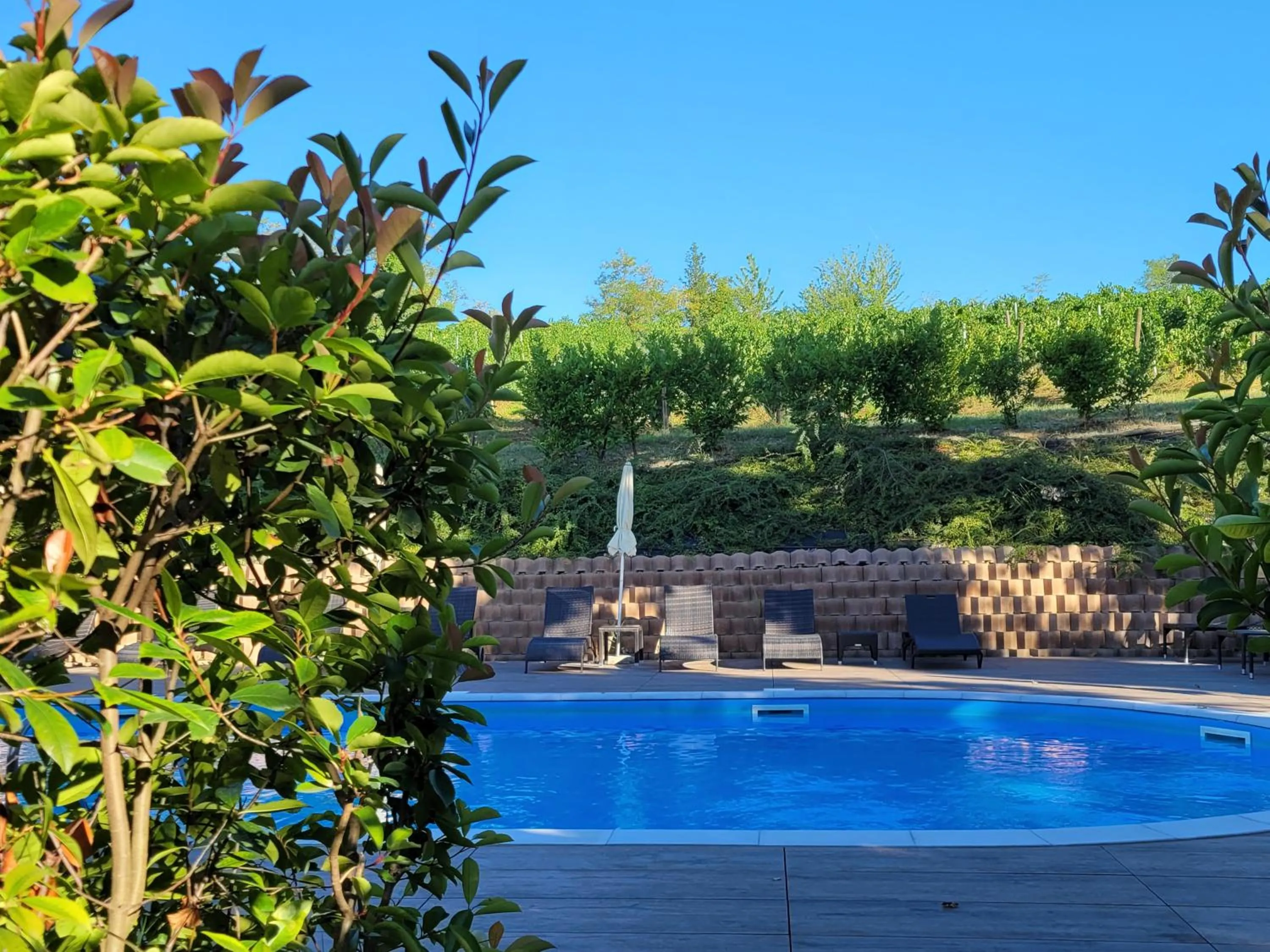 Swimming pool in Relais Sant'Uffizio Wellness & Spa