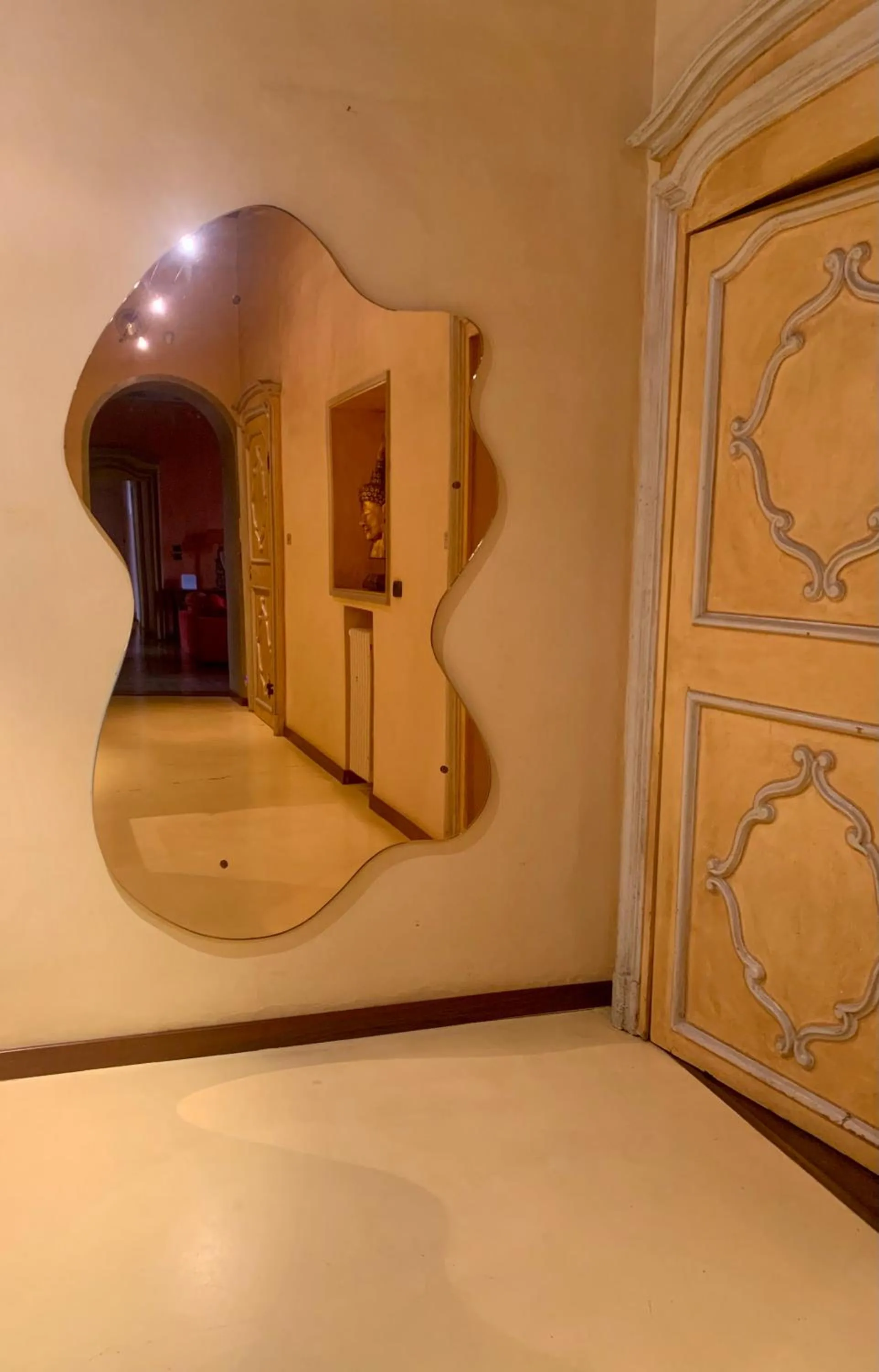 Decorative detail in B&B Saluzzo Paesana 1718