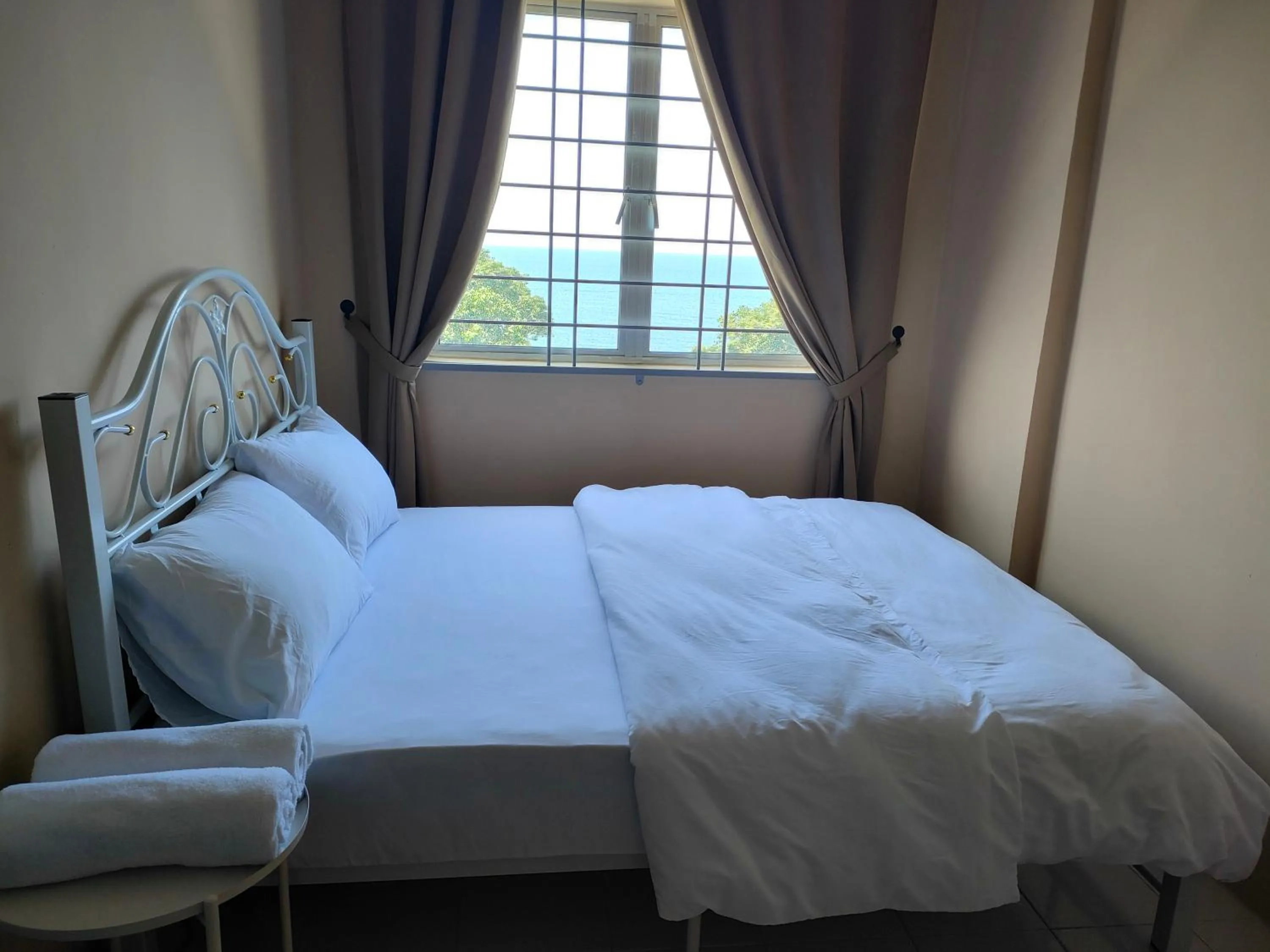 Bedroom, Bed in Sutra Damai Seaview