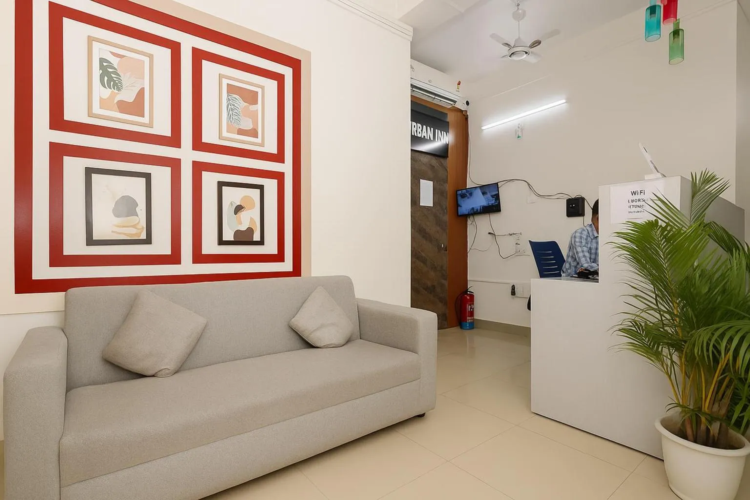 Lobby or reception in Urban Inn Rukminigaon