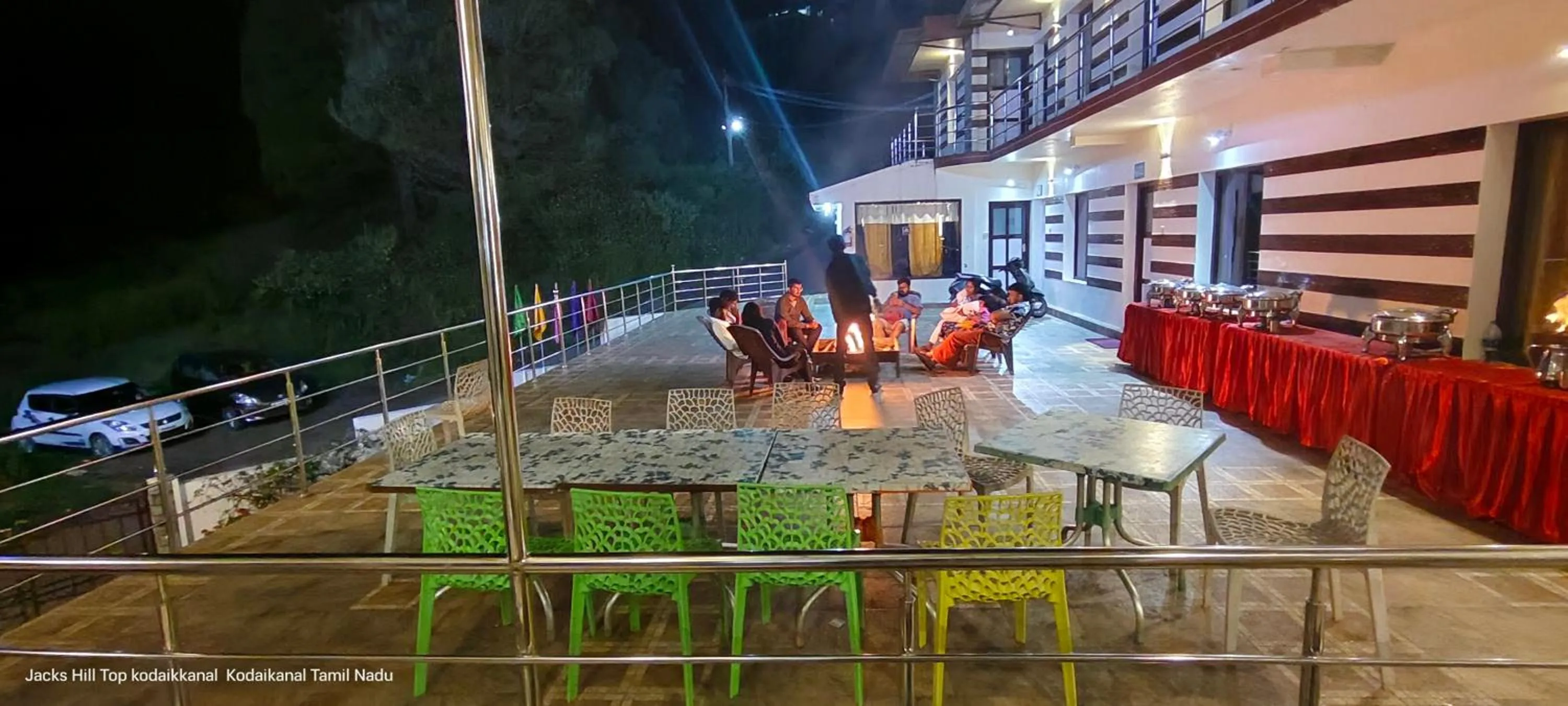 Restaurant/places to eat in The Jacks Hilltop Resort Kodaikanal