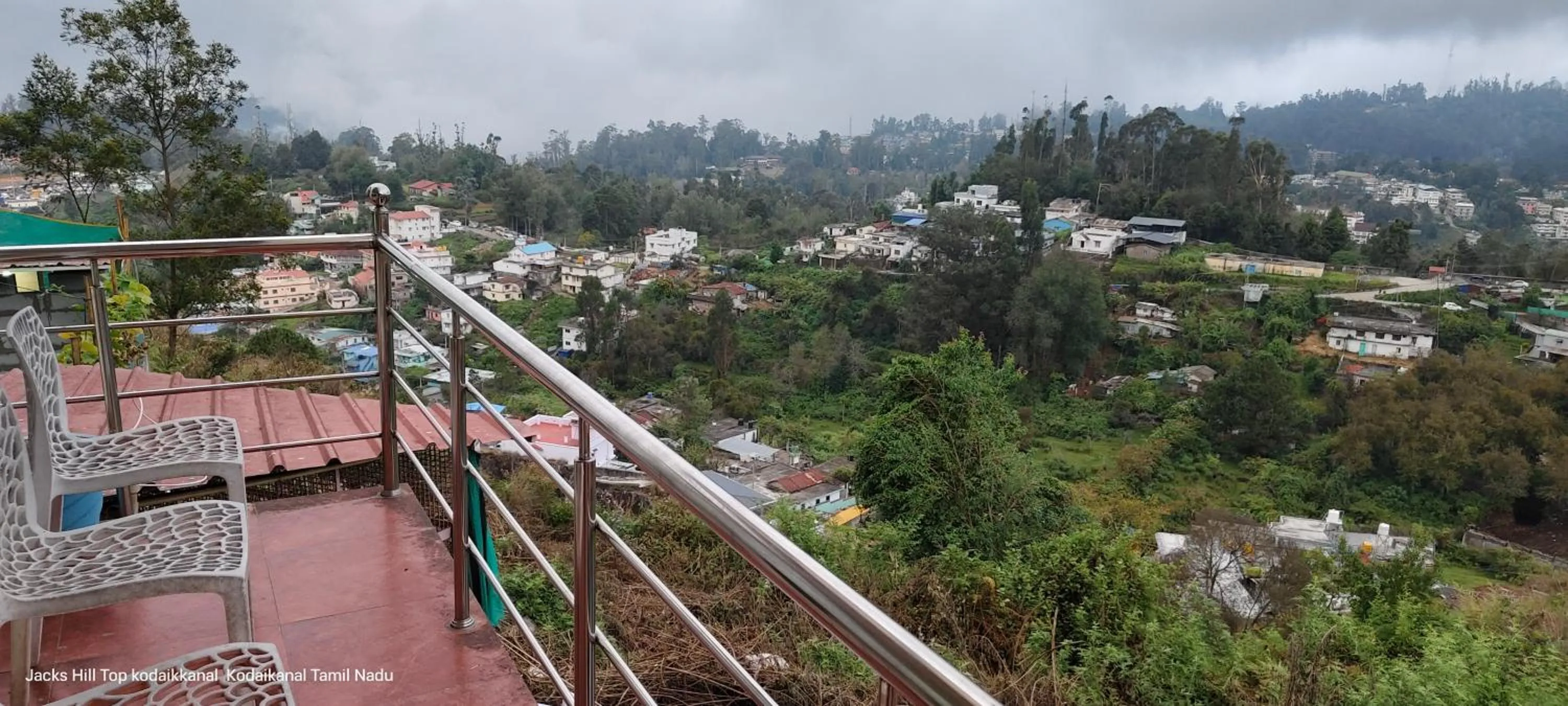 Patio in The Jacks Hilltop Resort Kodaikanal