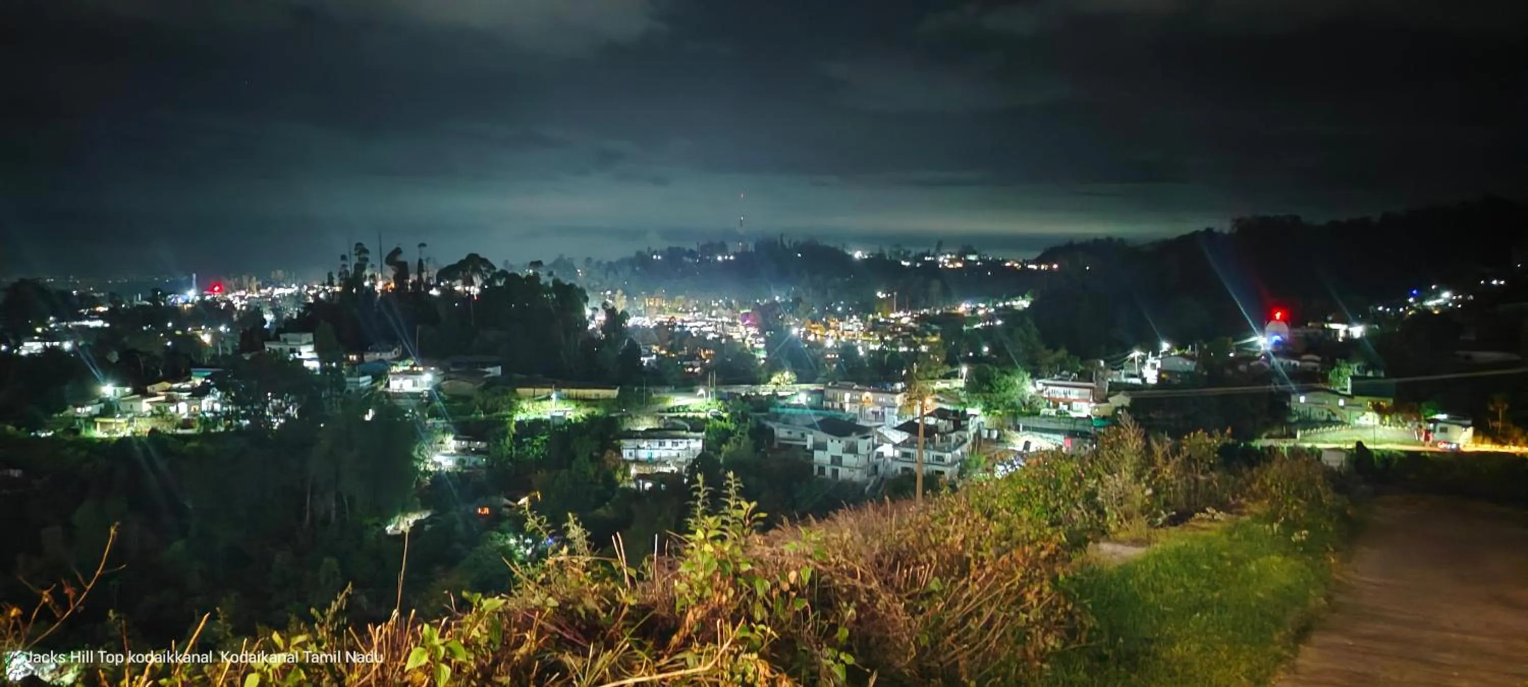 Night in The Jacks Hilltop Resort Kodaikanal
