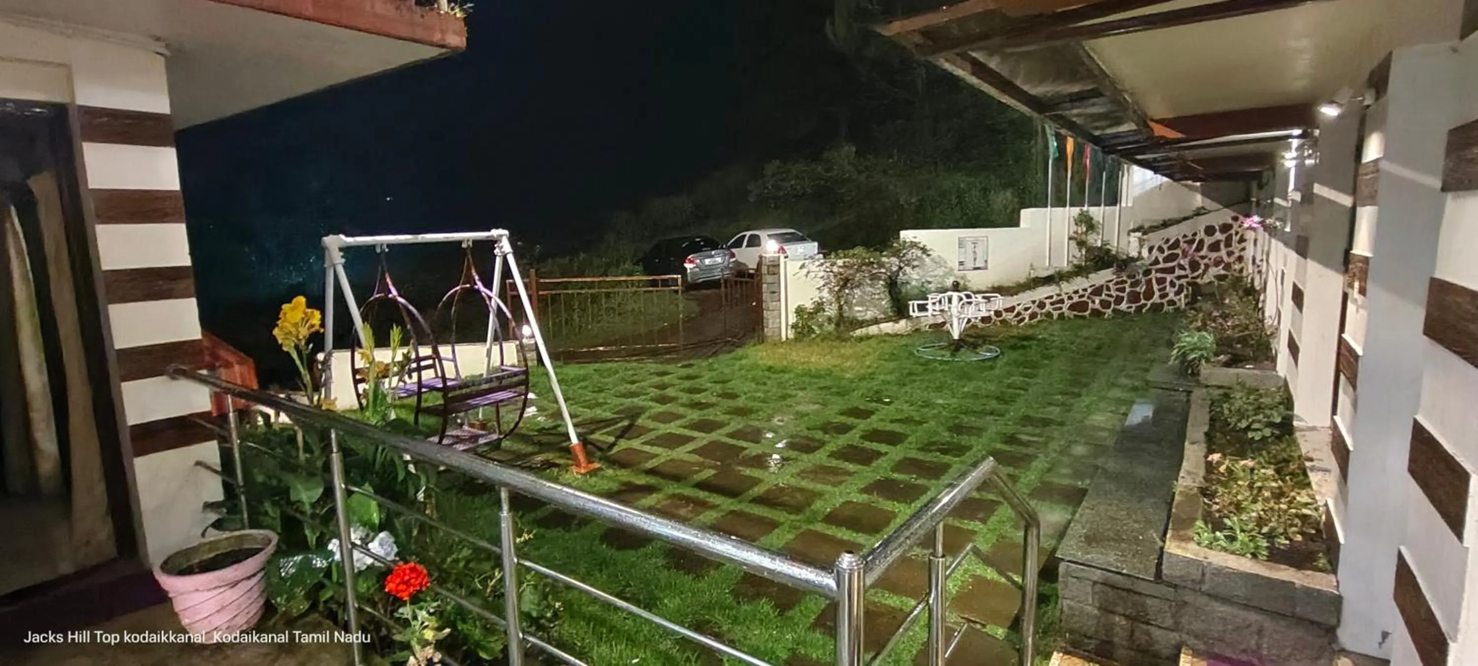 Garden view in The Jacks Hilltop Resort Kodaikanal