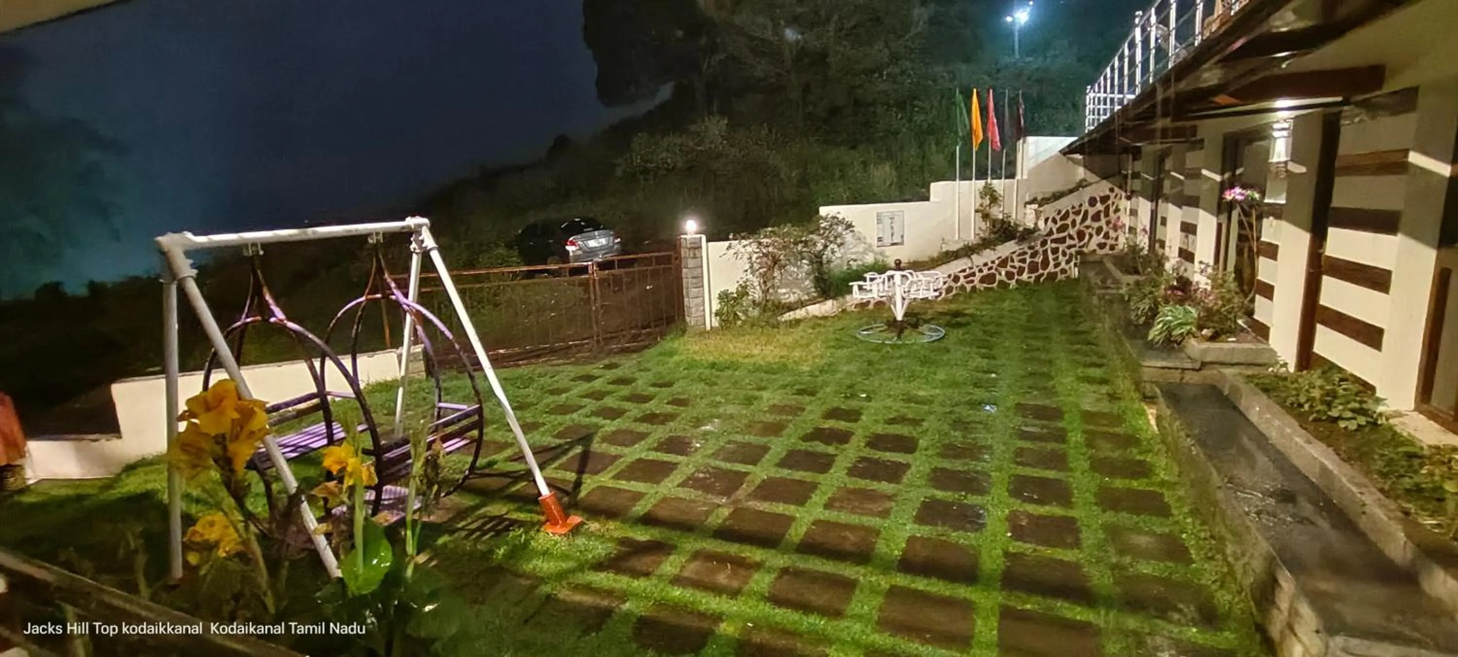 Garden view in The Jacks Hilltop Resort Kodaikanal