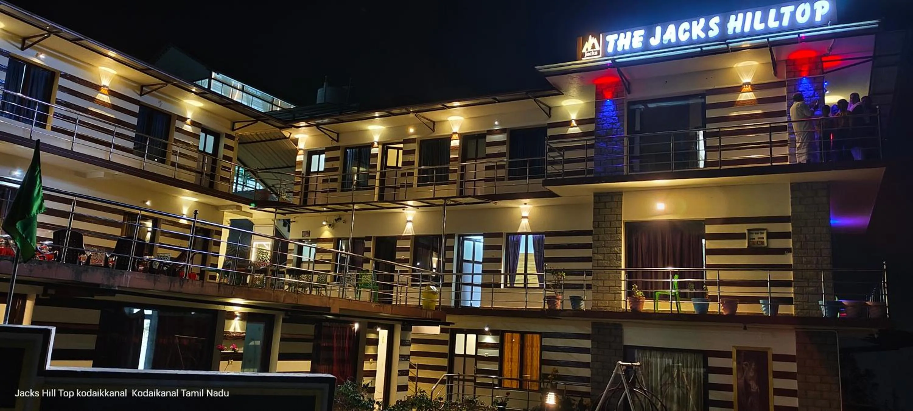 Night in The Jacks Hilltop Resort Kodaikanal