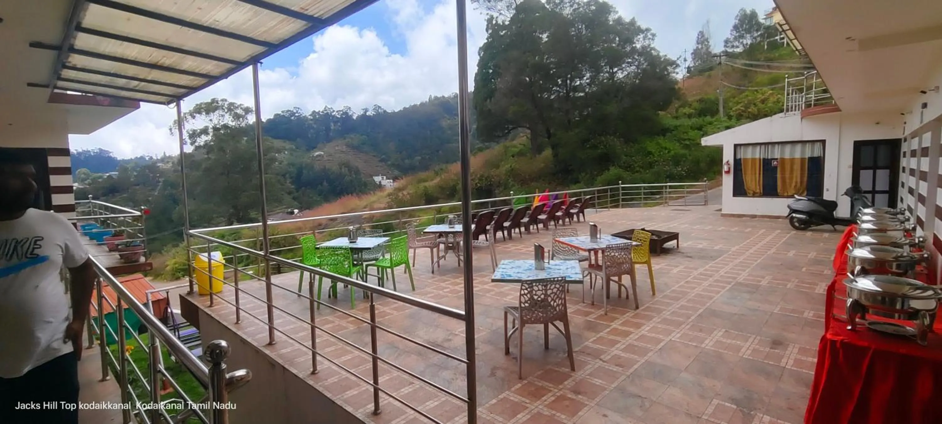 Restaurant/places to eat in The Jacks Hilltop Resort Kodaikanal