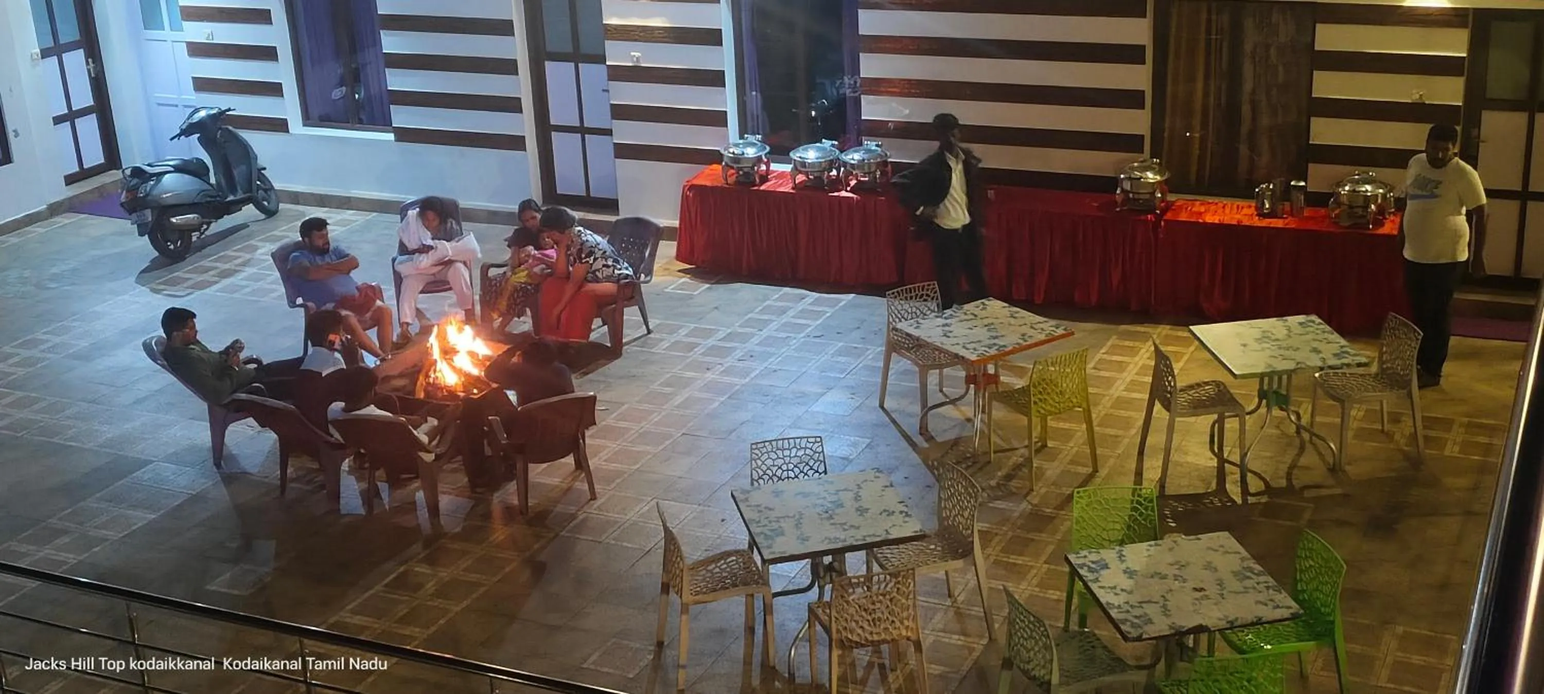 Restaurant/places to eat in The Jacks Hilltop Resort Kodaikanal