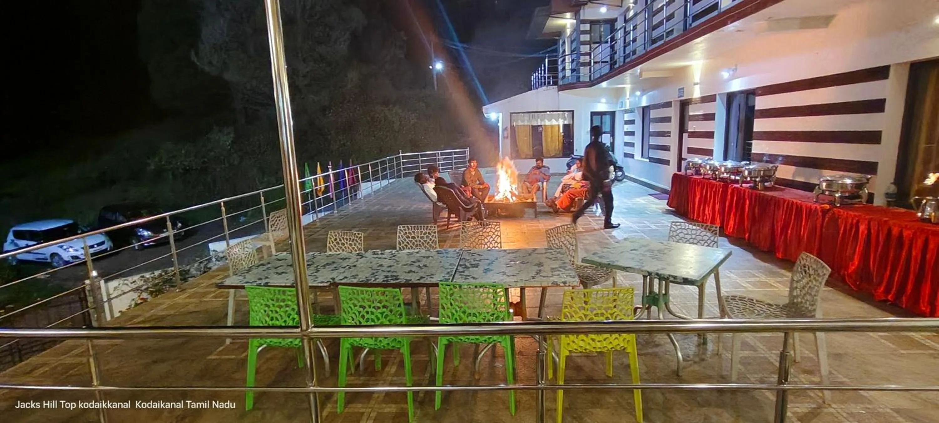 Patio in The Jacks Hilltop Resort Kodaikanal