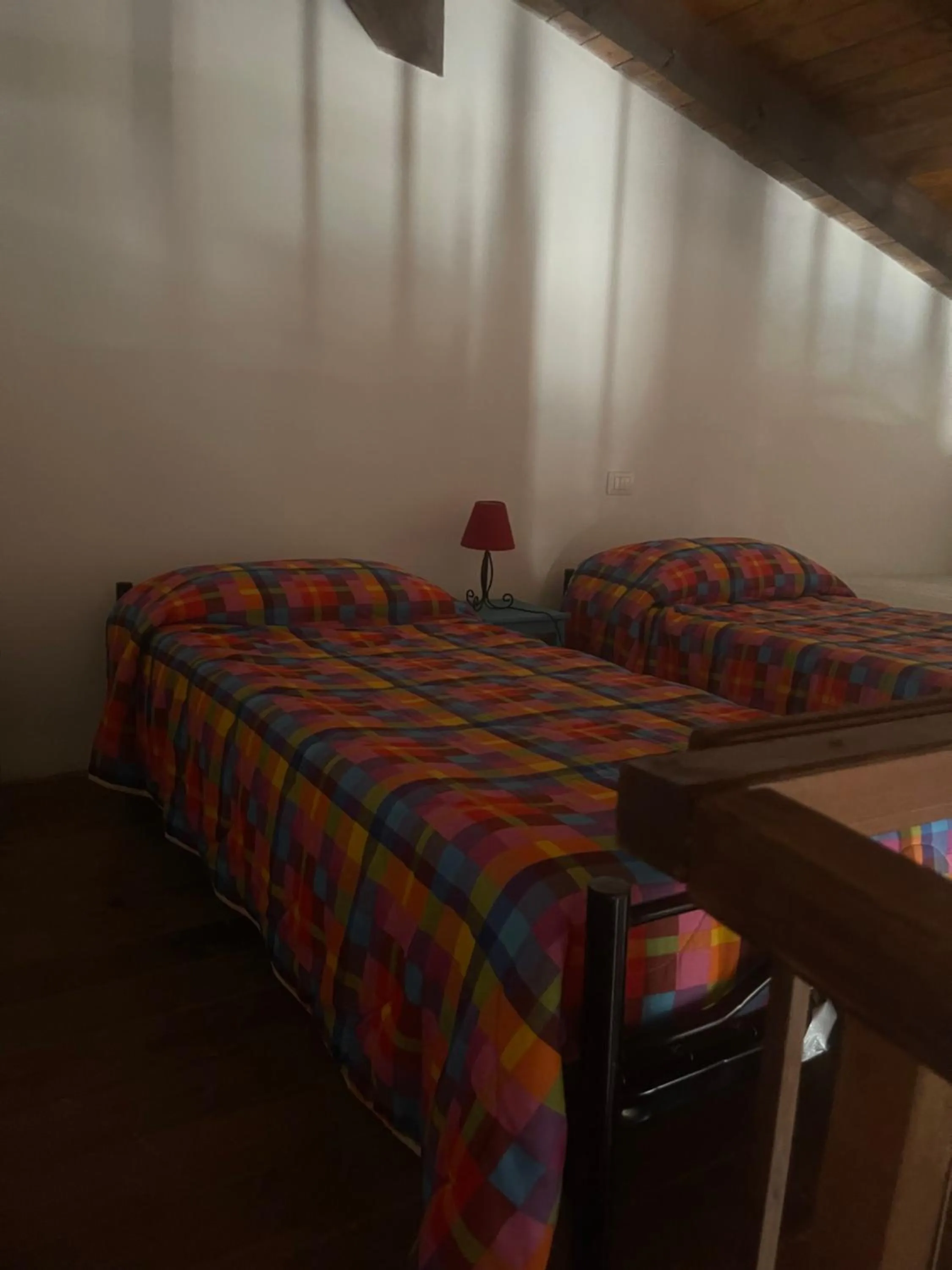 Bed in Hotel Su Nuraxi