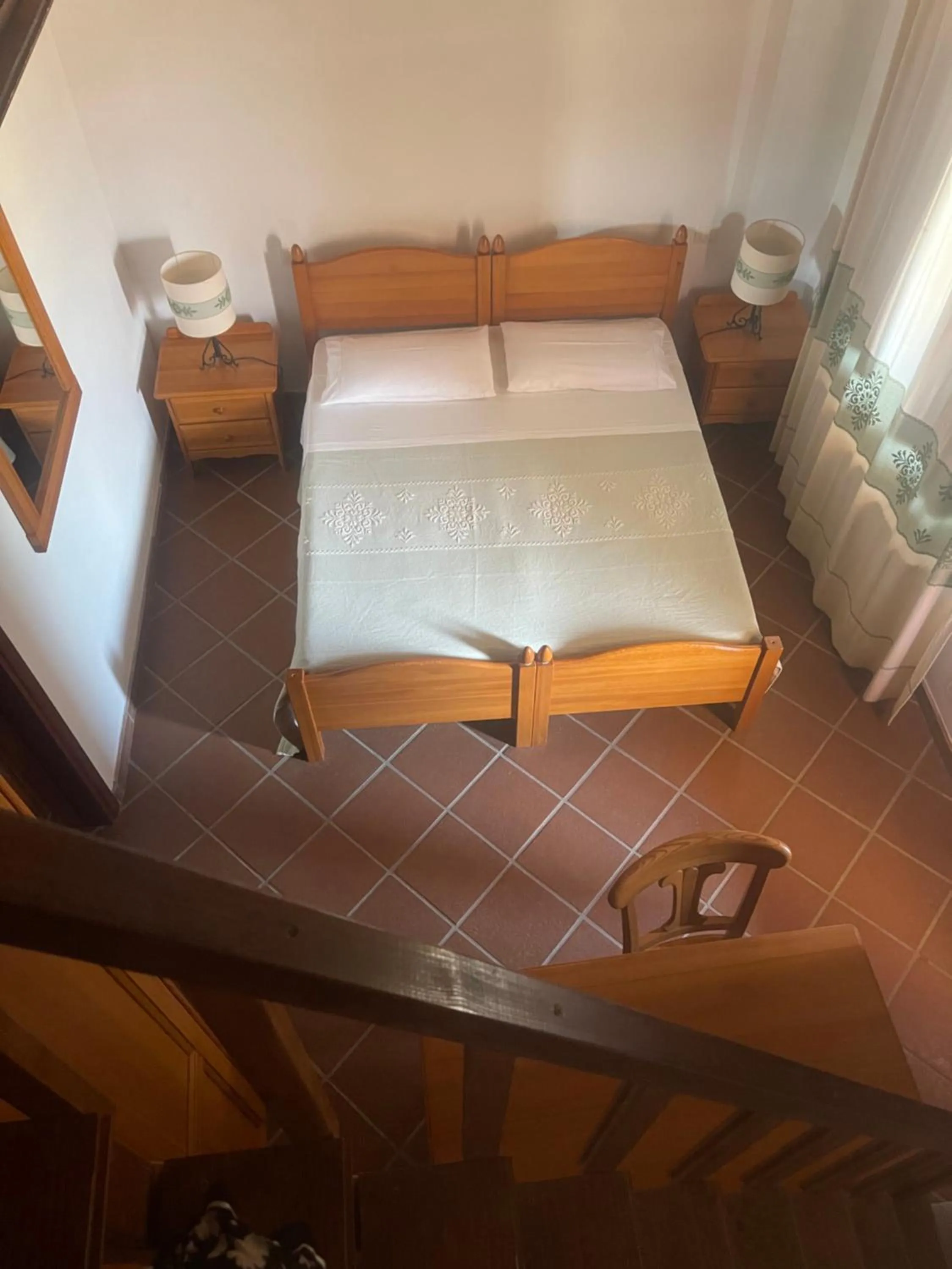 Bed in Hotel Su Nuraxi