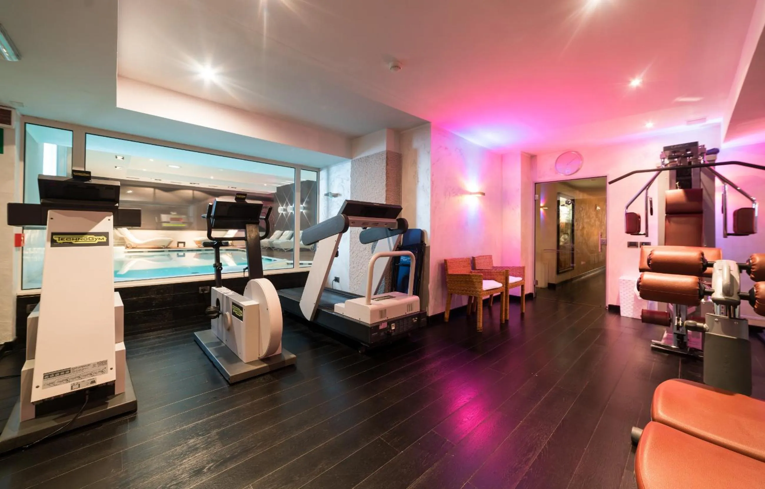 Fitness centre/facilities in Hotel Spinale