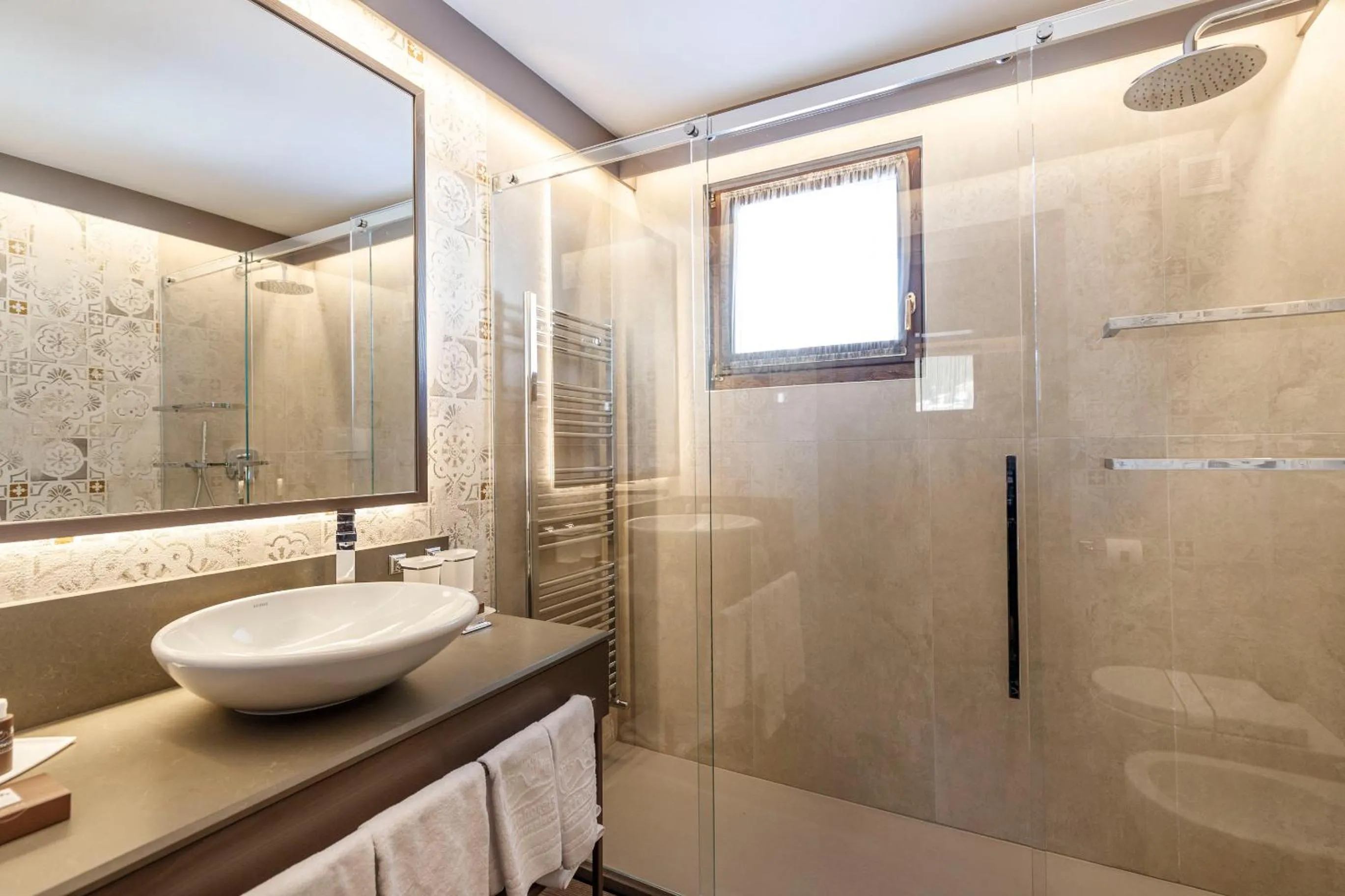 Bathroom in Hotel Spinale