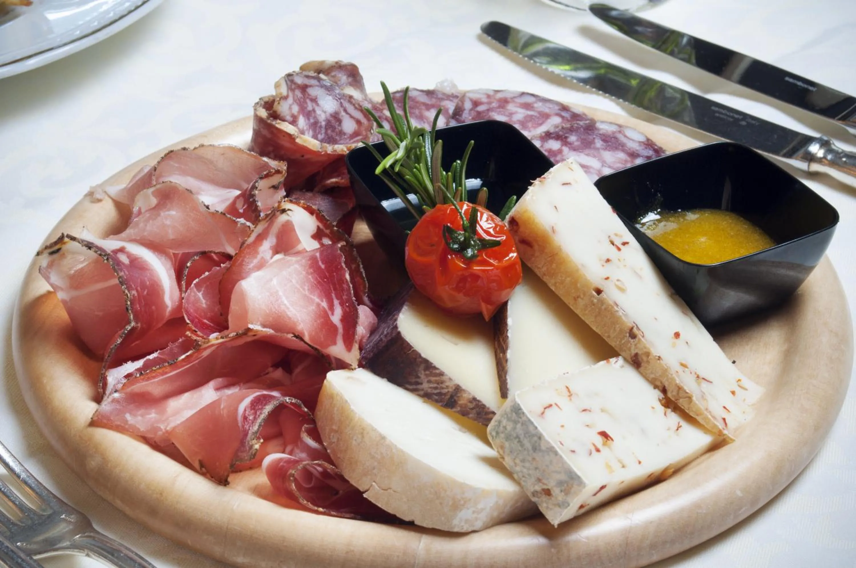 Food close-up in Hotel Spinale