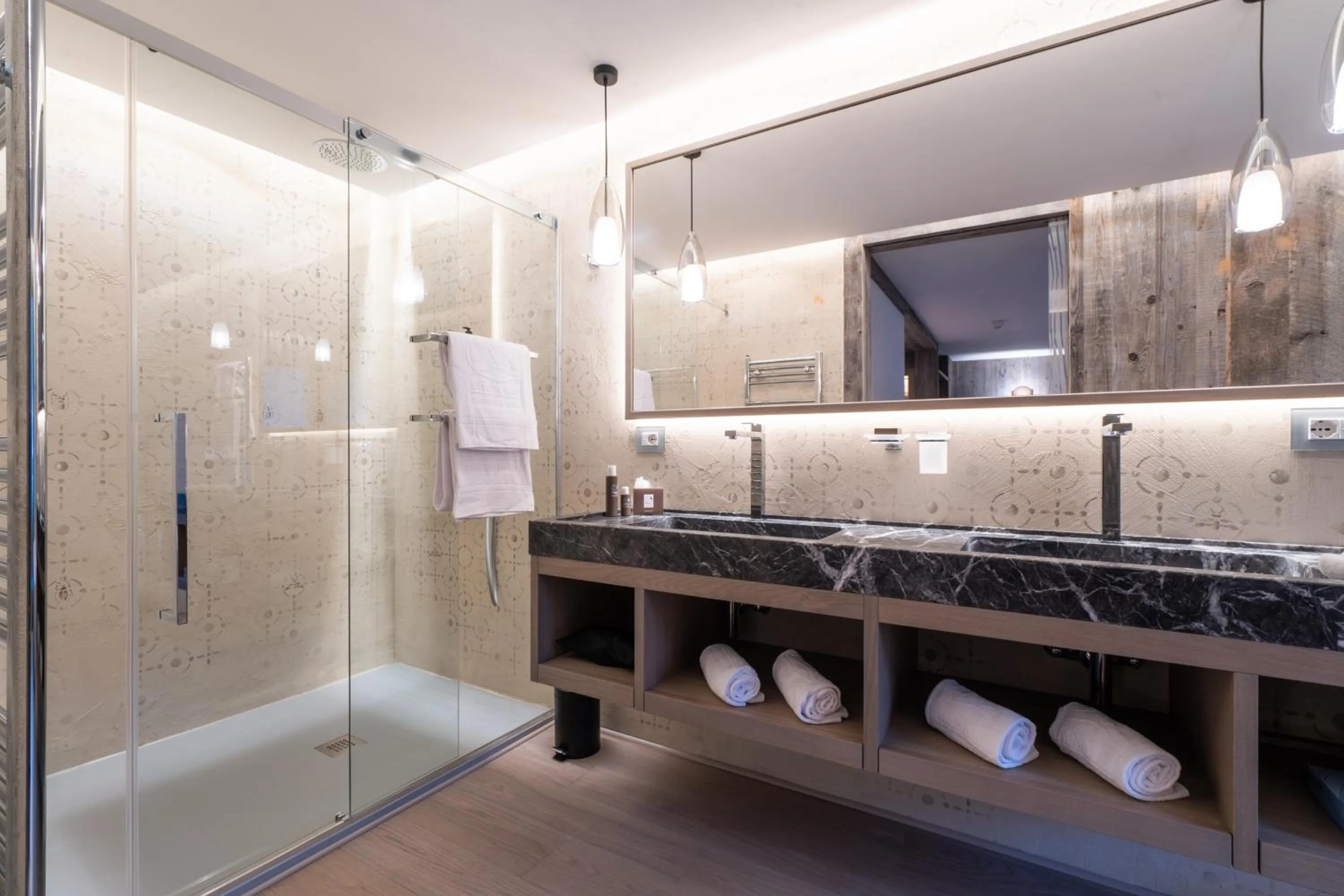 Bathroom in Hotel Spinale