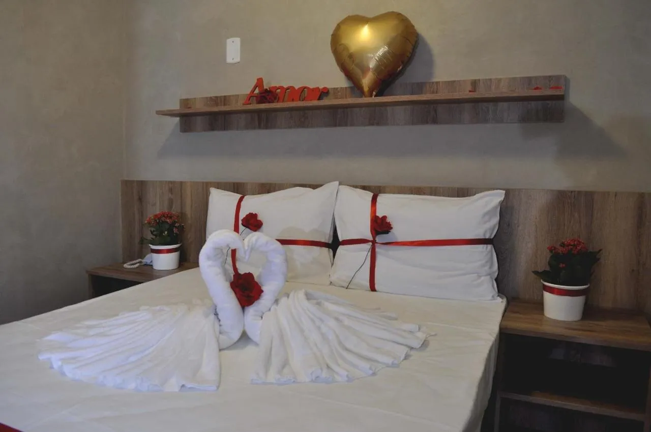 Bed in Hotel Pousadas Club